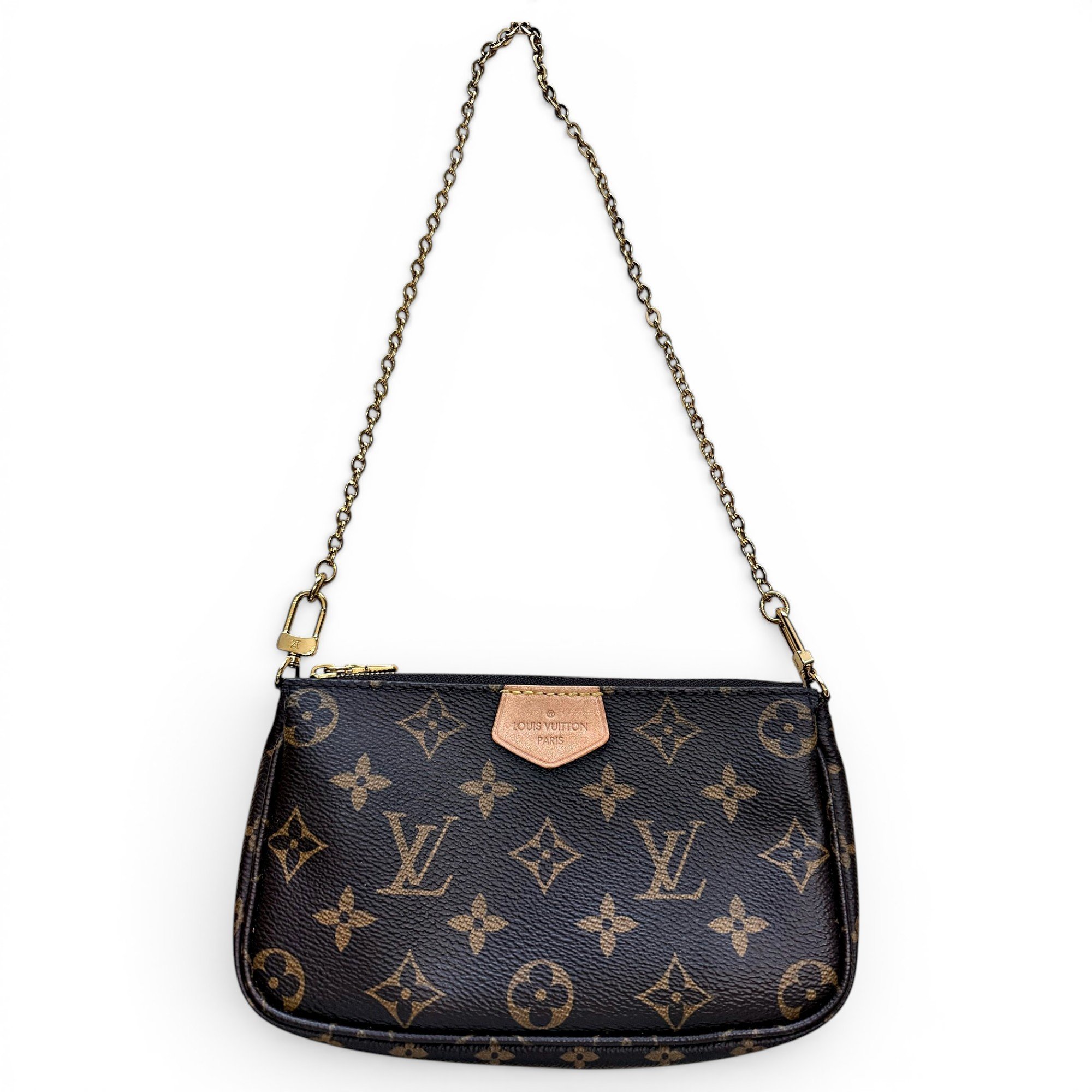 Pochette Accessoire leather handbag