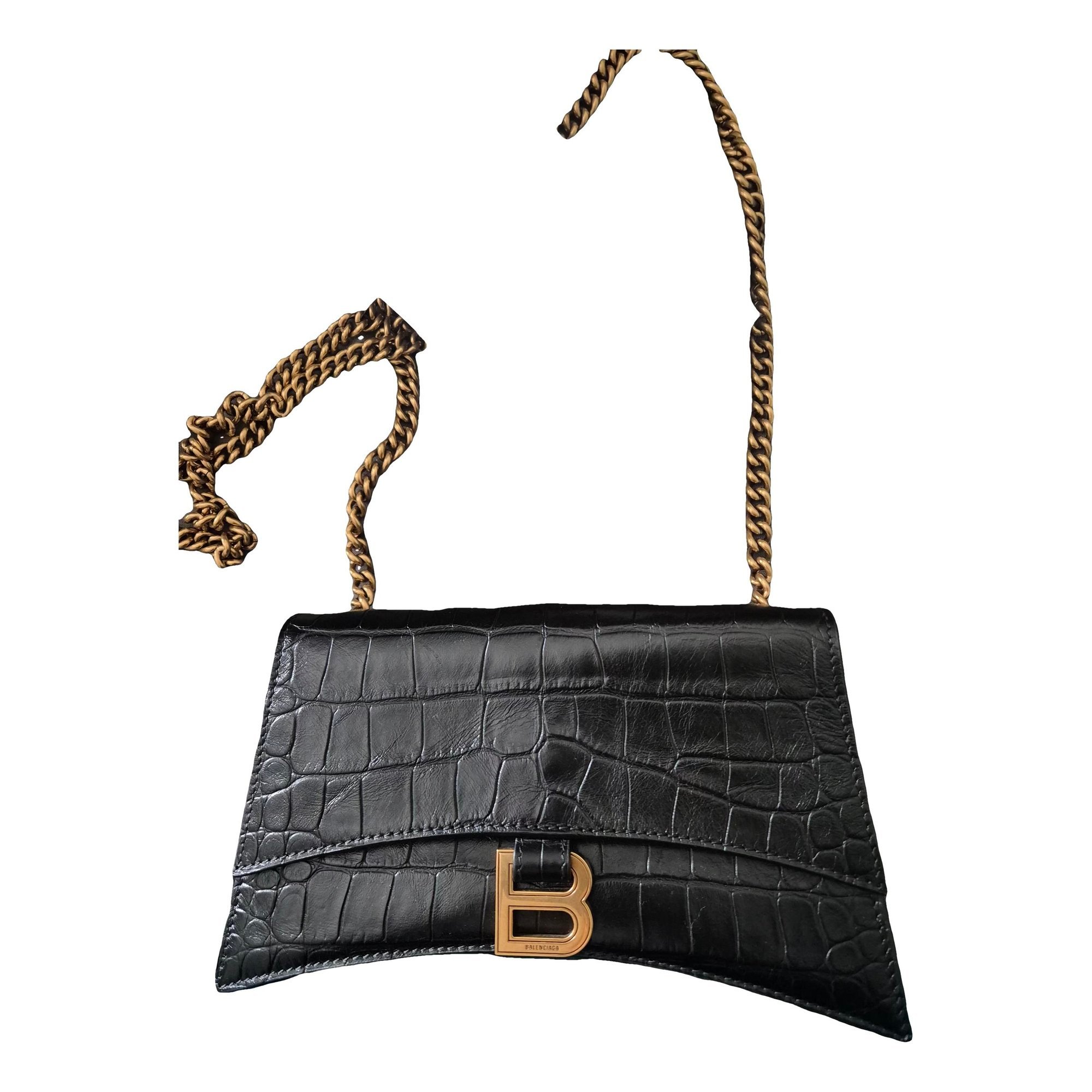 Crush leather crossbody bag