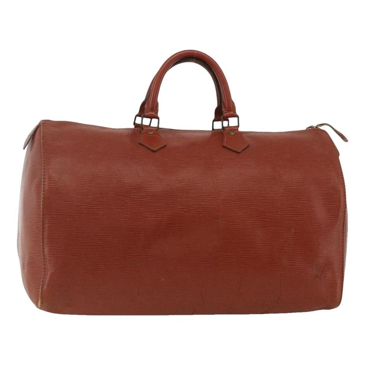 Speedy leather handbag