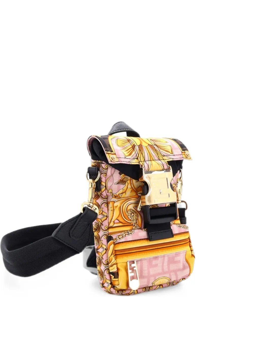x Versace Fendace Fendiness Printed Zucca Nylon Mini backpack