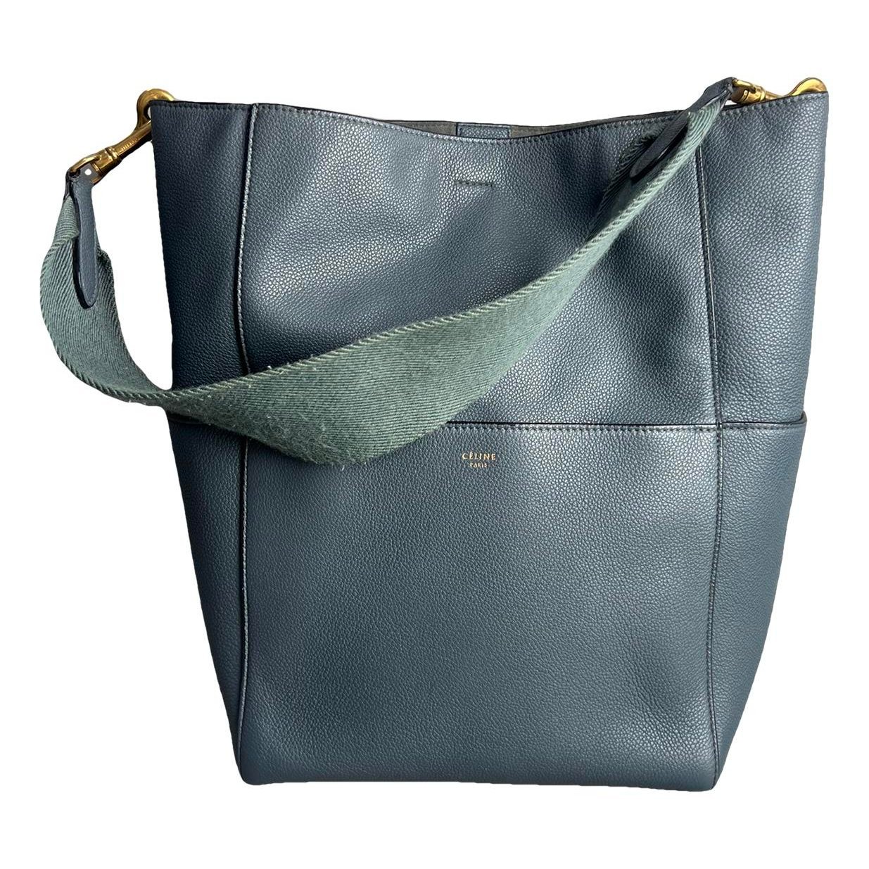 Seau Sangle leather tote