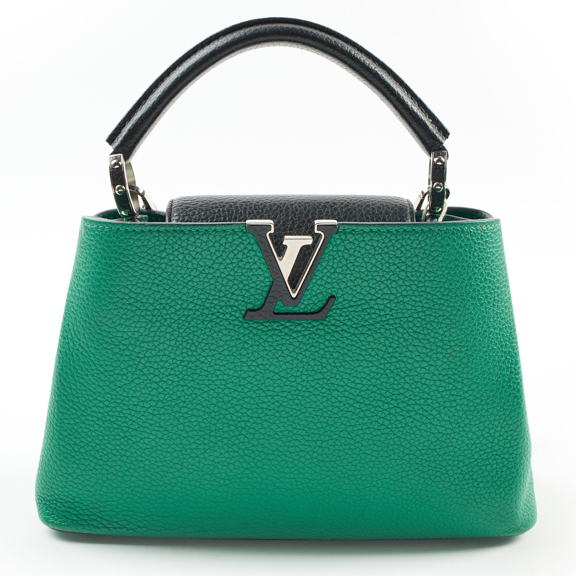 Capucines leather handbag