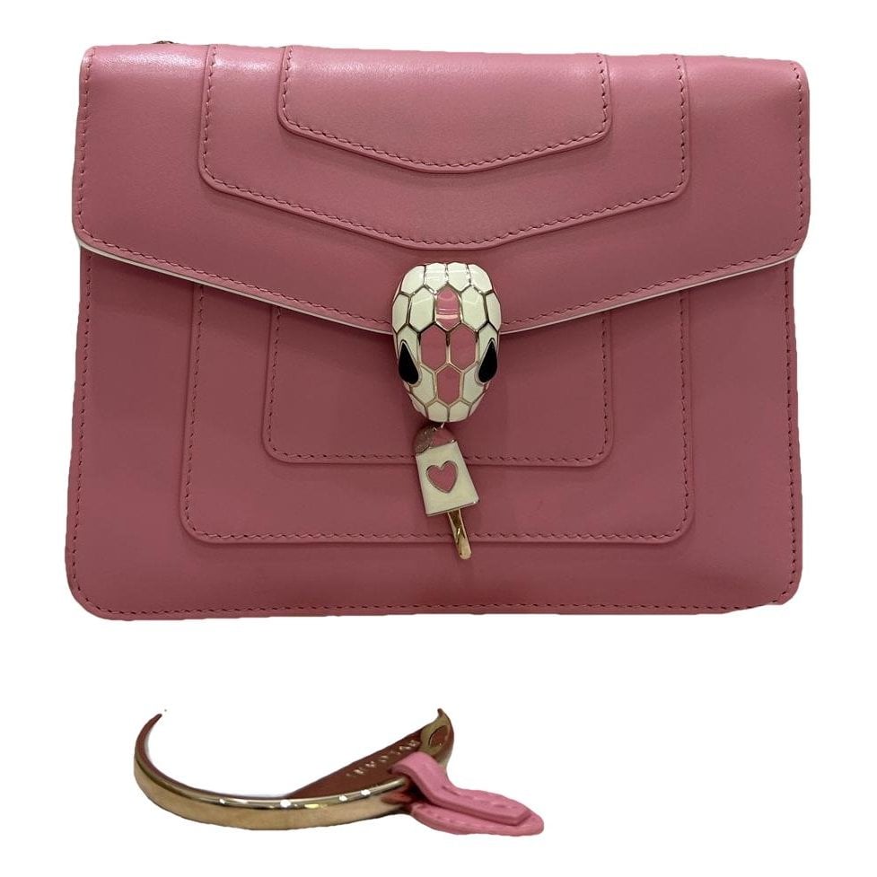 Serpenti leather crossbody bag