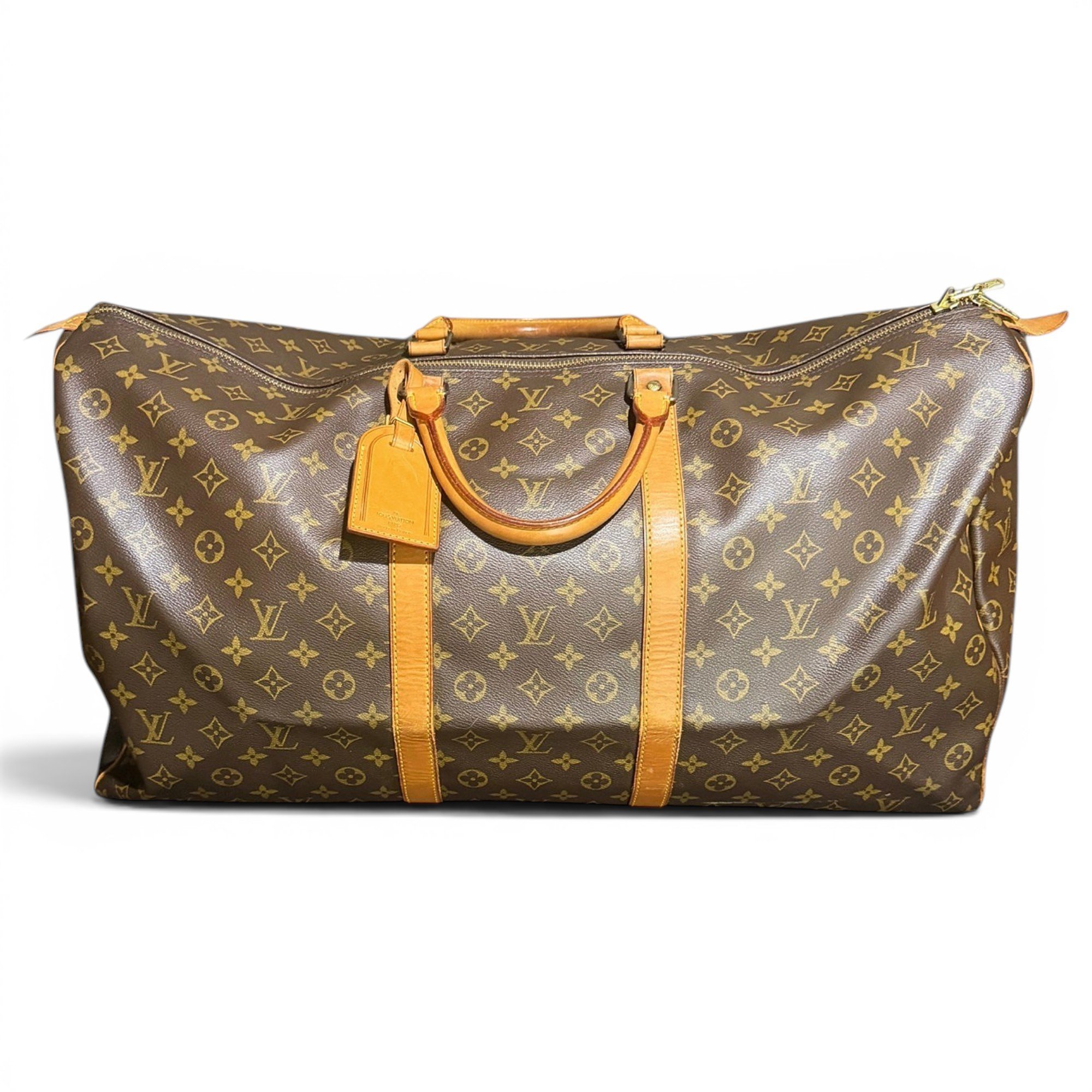 Keepall leather 48h bag