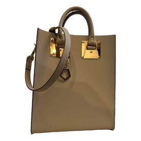 Sophie Hulme Square Albion leather handbag