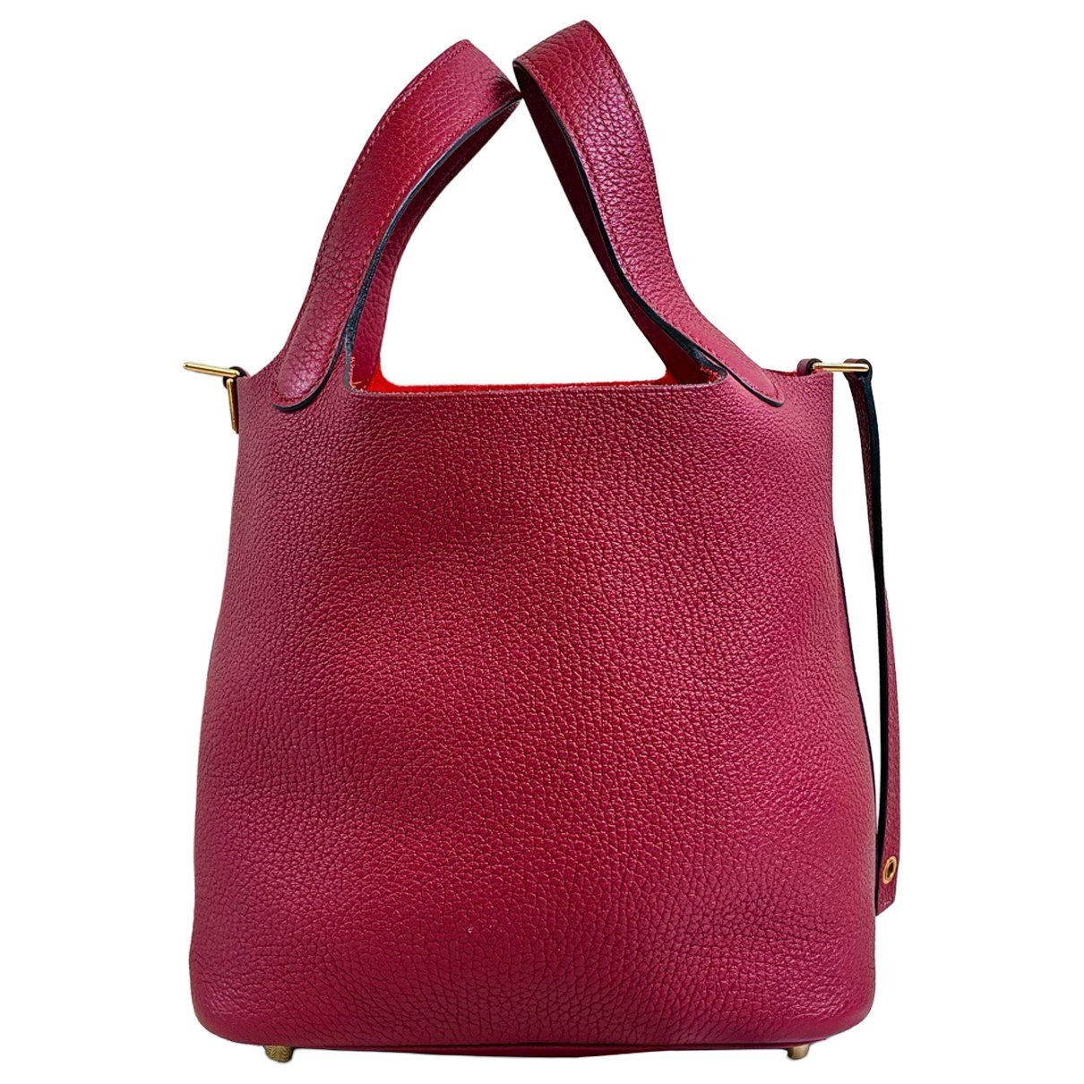 Picotin leather handbag