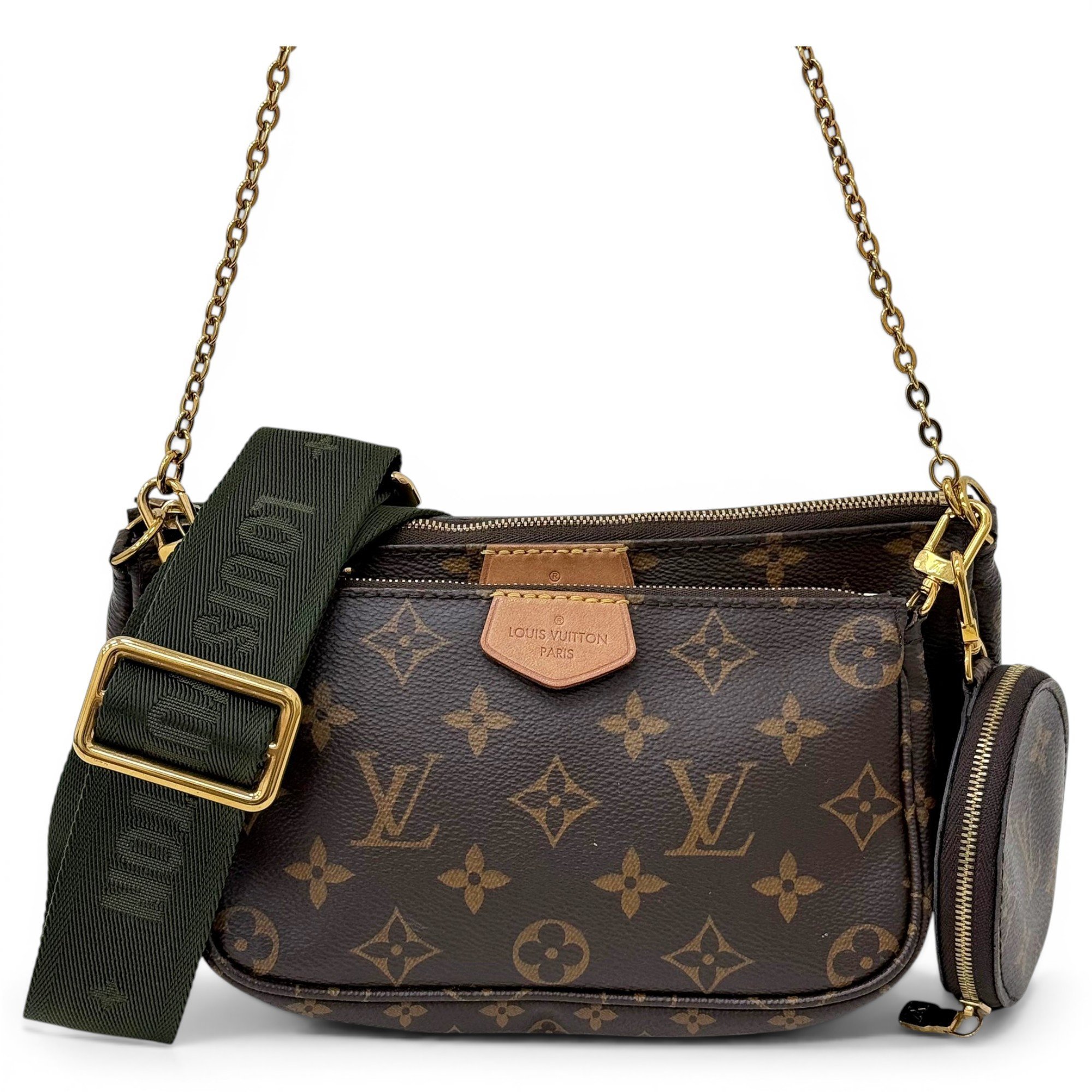Multi Pochette Accessoires leather handbag