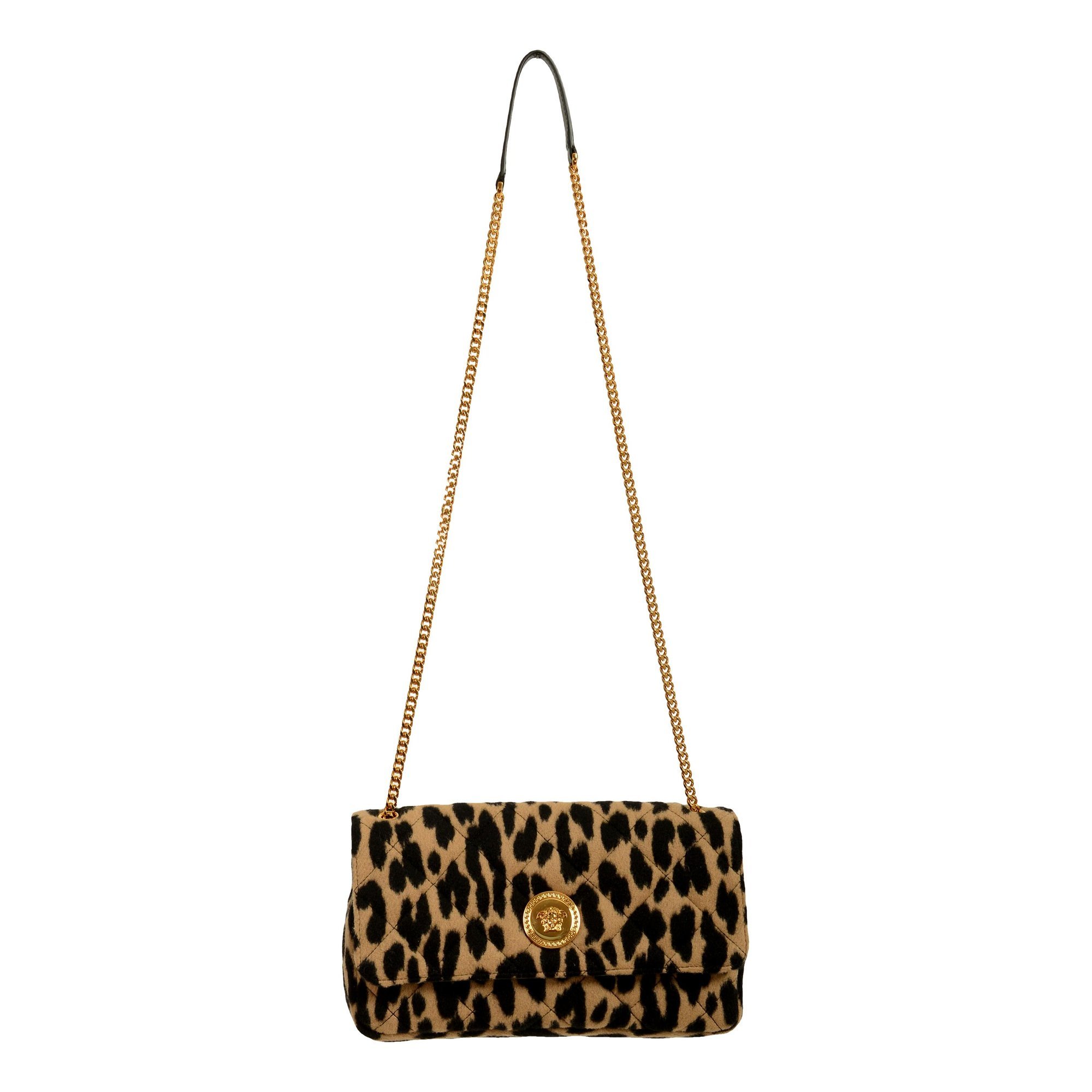 Versace La Medusa wool handbag