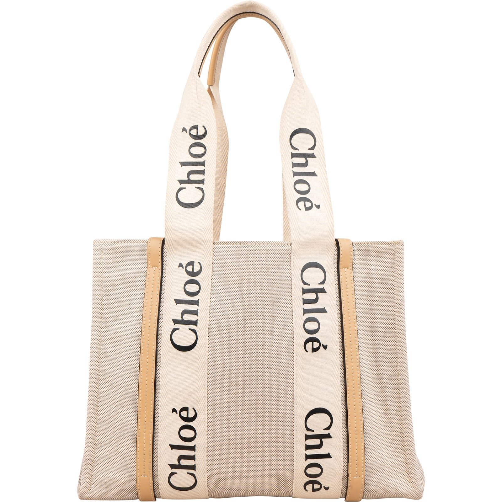 Woody leather handbag