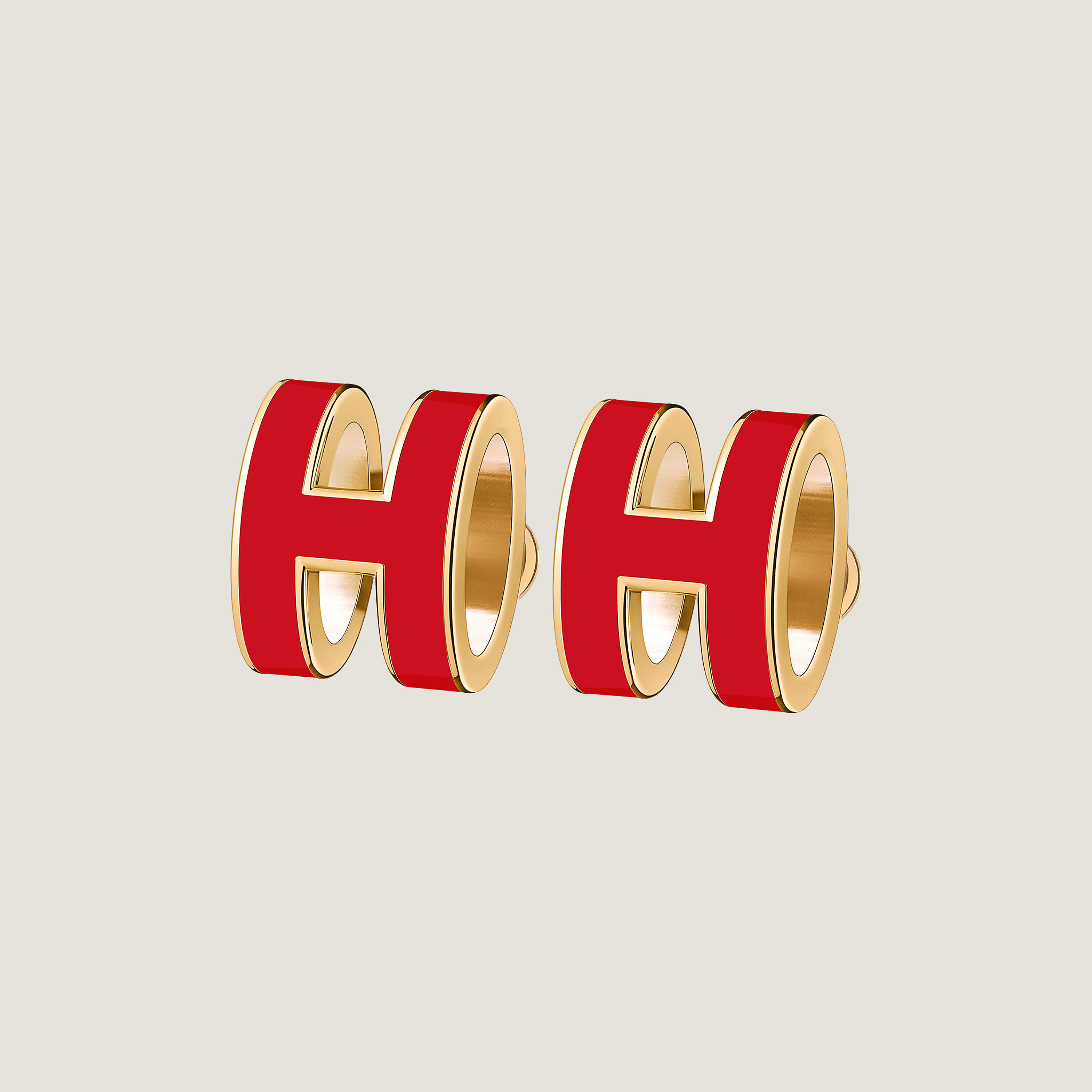 Mini Pop H Earrings