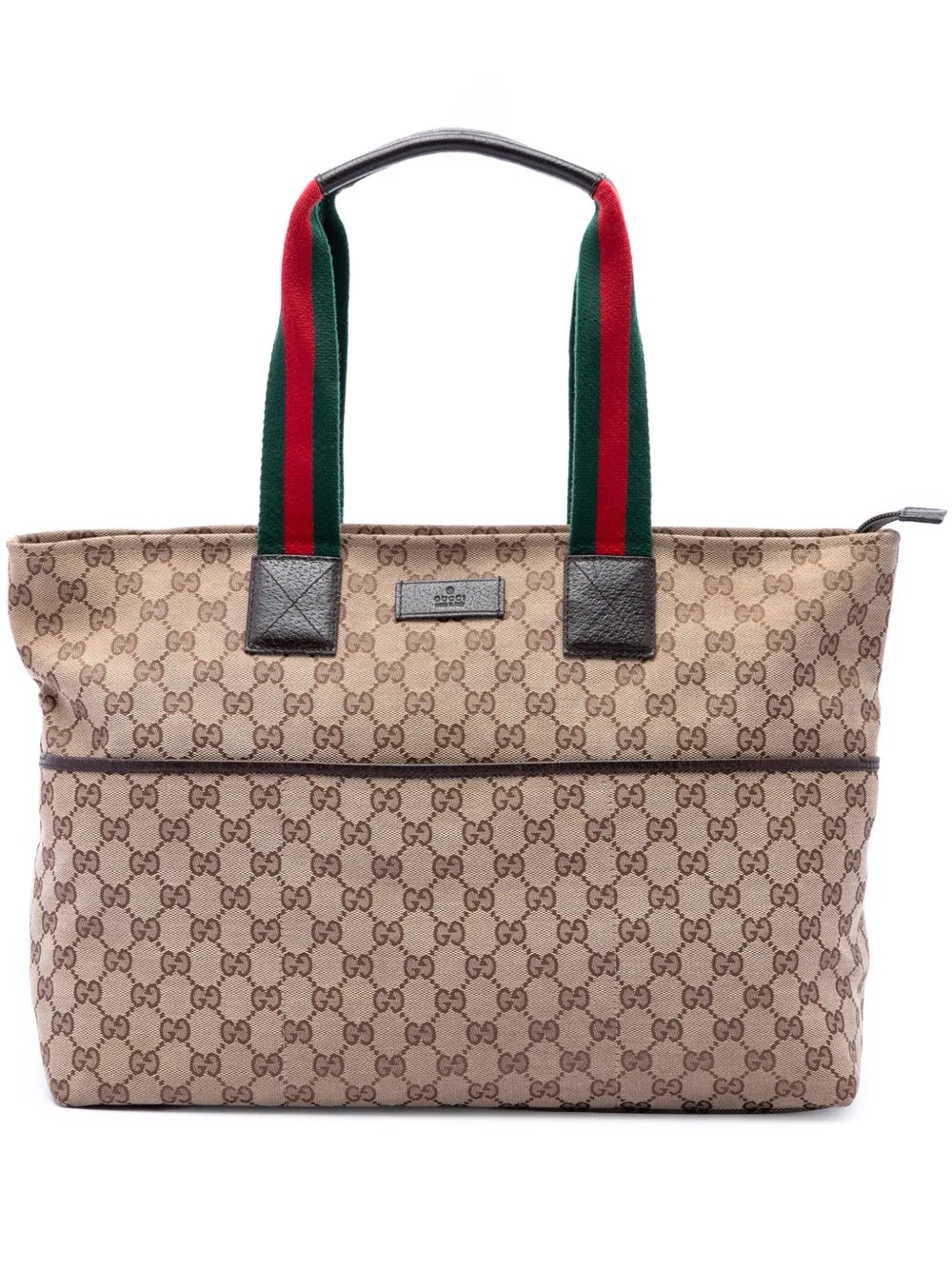 2016-2026 GG Canvas Web tote bag