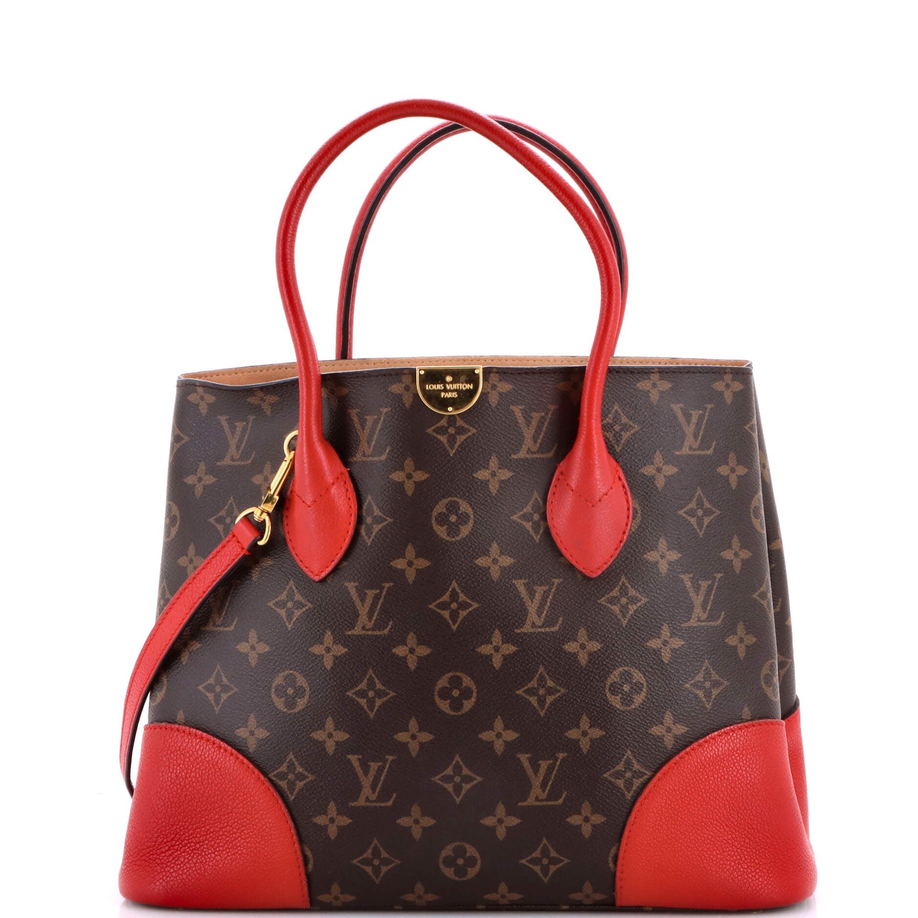 Flandrin Handbag Monogram Canvas and Leather