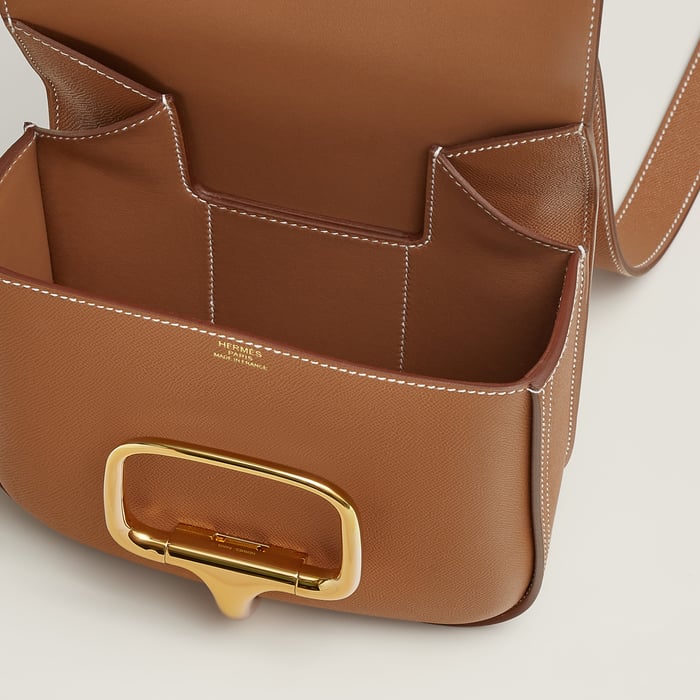 Gold Hermès Della Cavalleria Mini Bag II