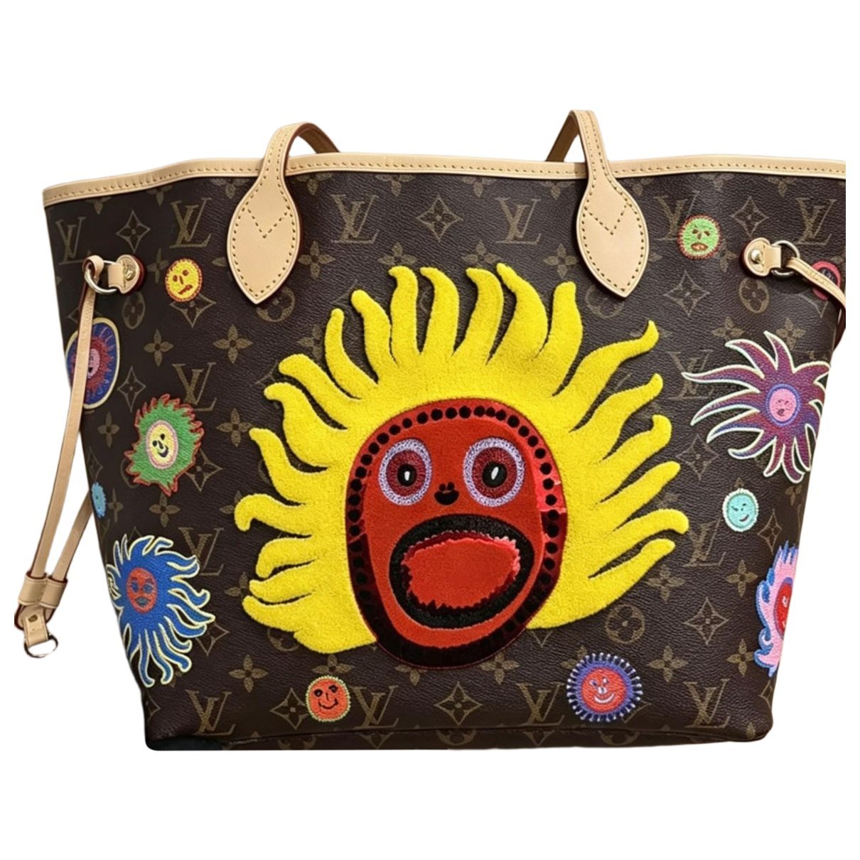 Neverfull leather handbag