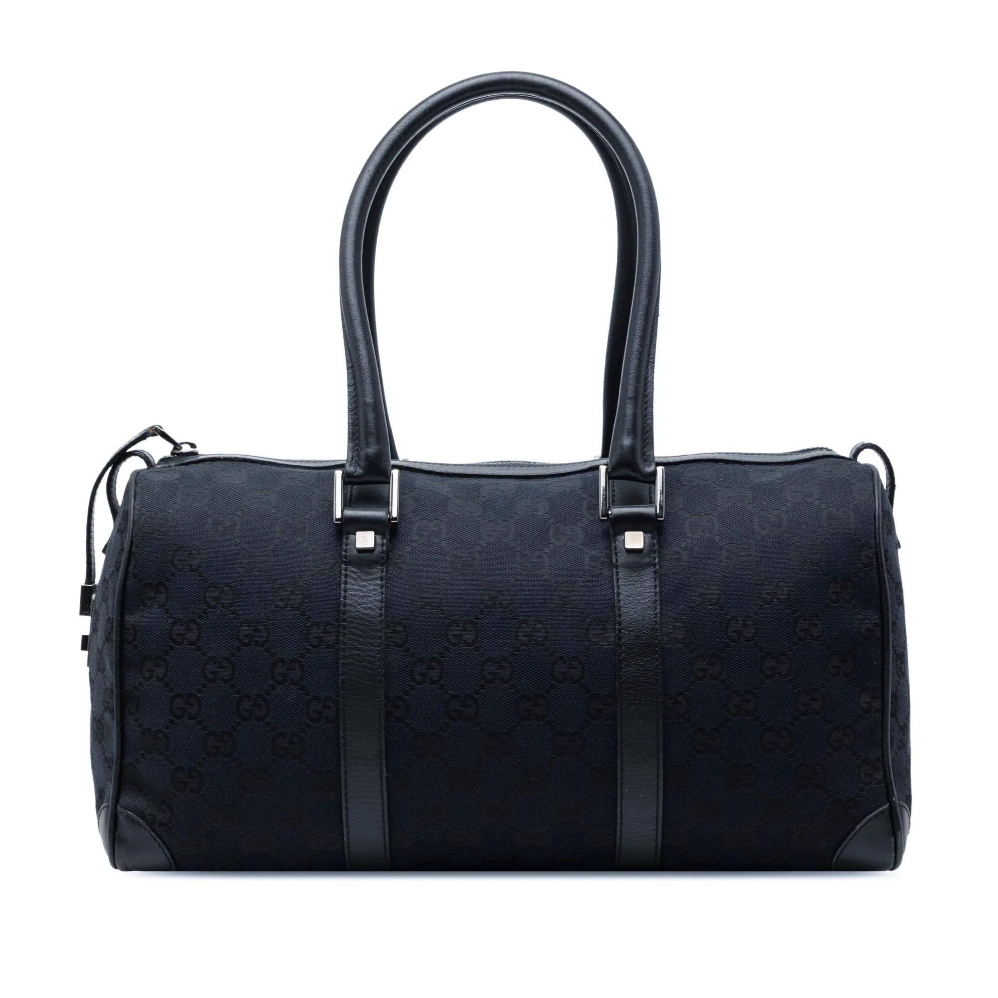 Boston leather handbag
