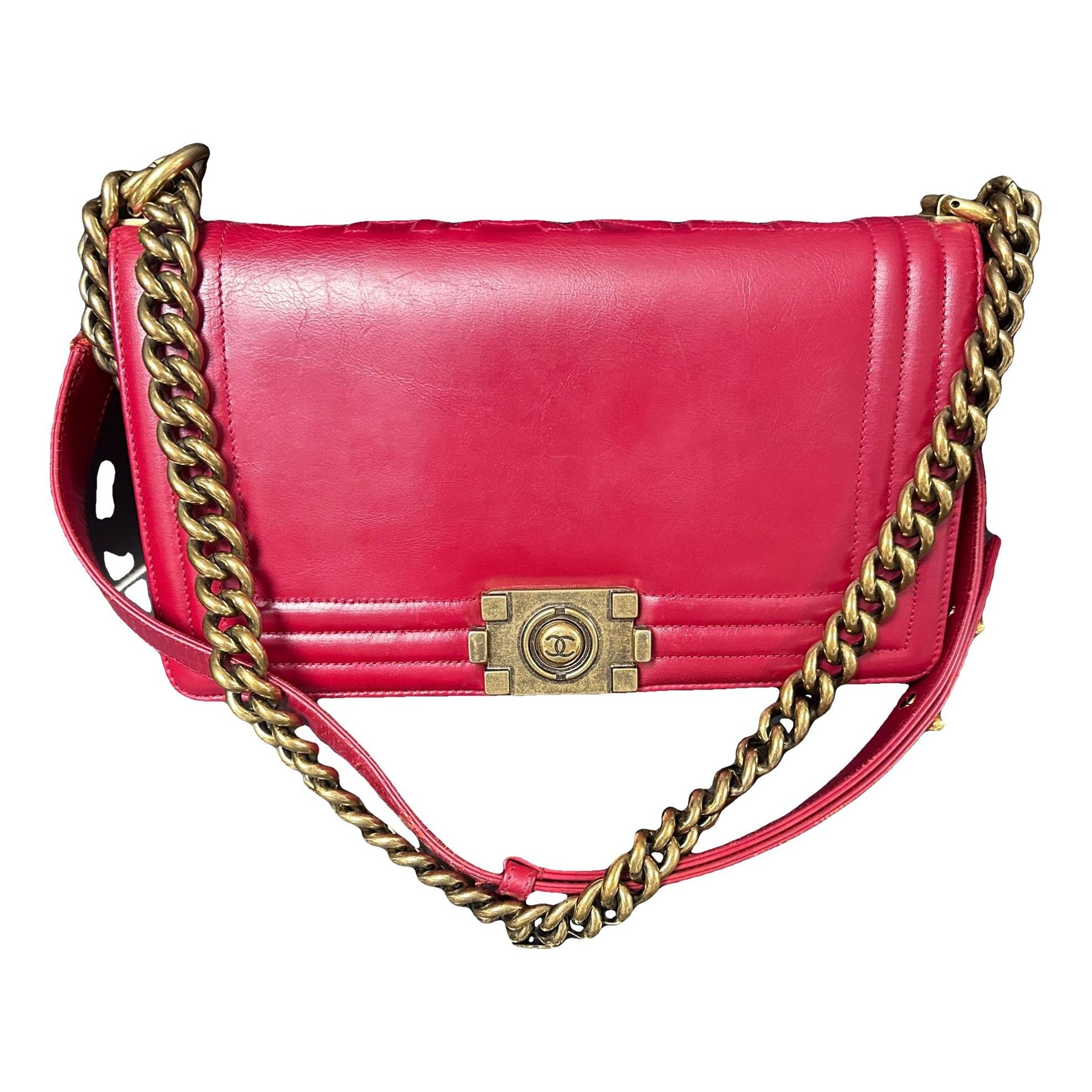 Boy leather crossbody bag