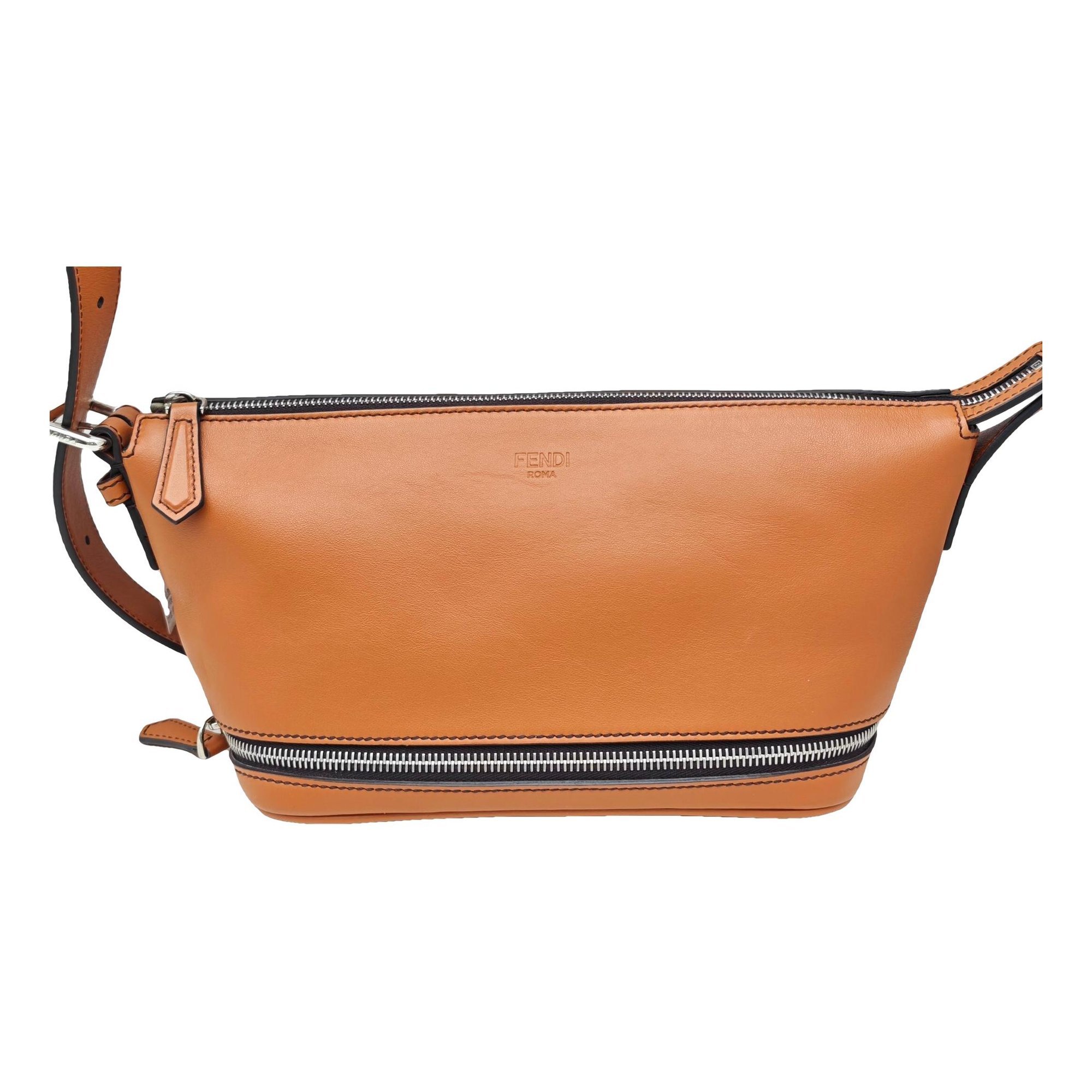 Leather crossbody bag