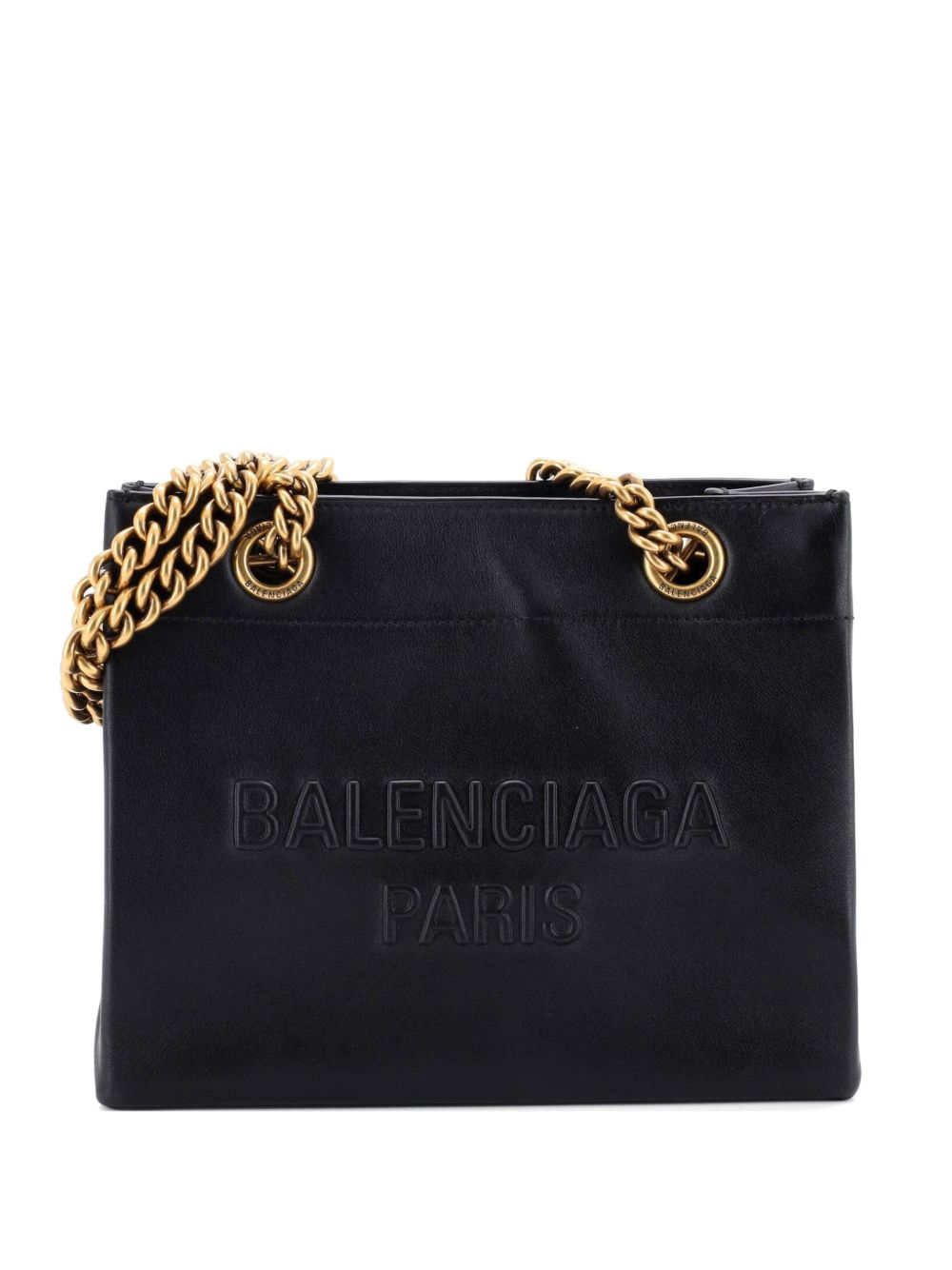 Duty Free Chain Leather Small tote bag