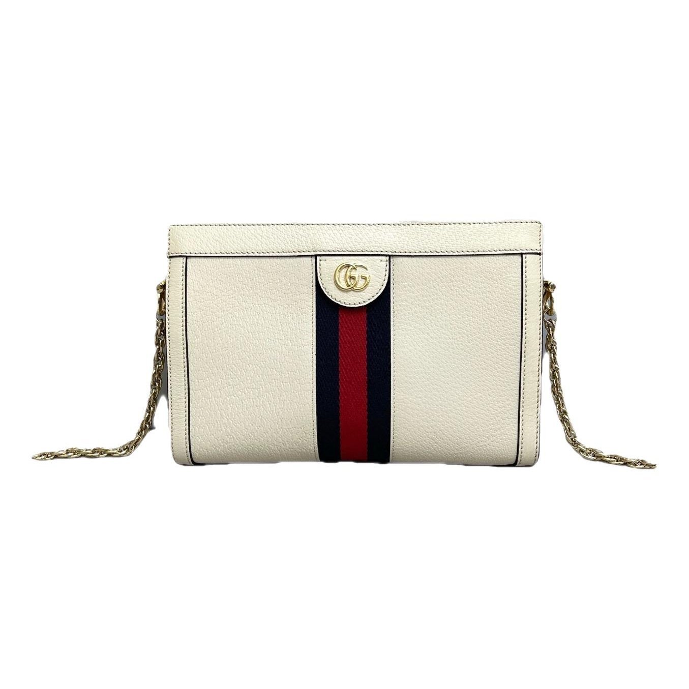 Ophidia Chain leather handbag