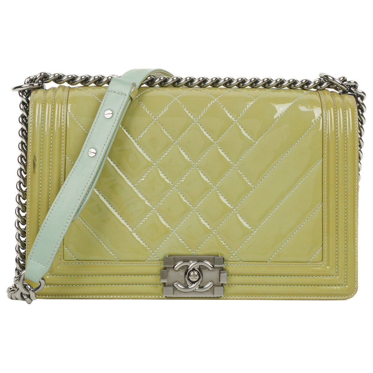 Boy patent leather handbag