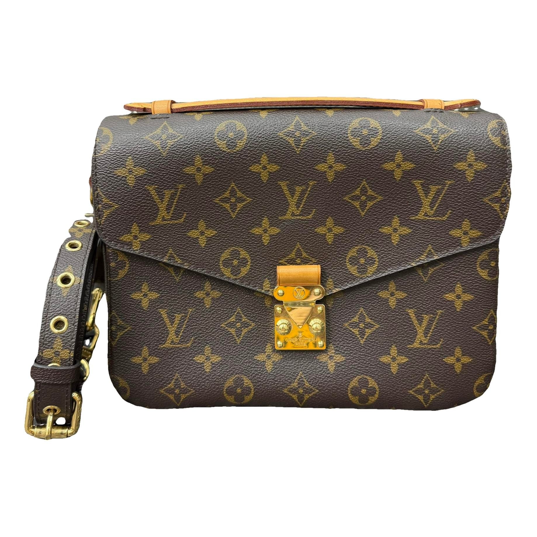 Metis leather handbag