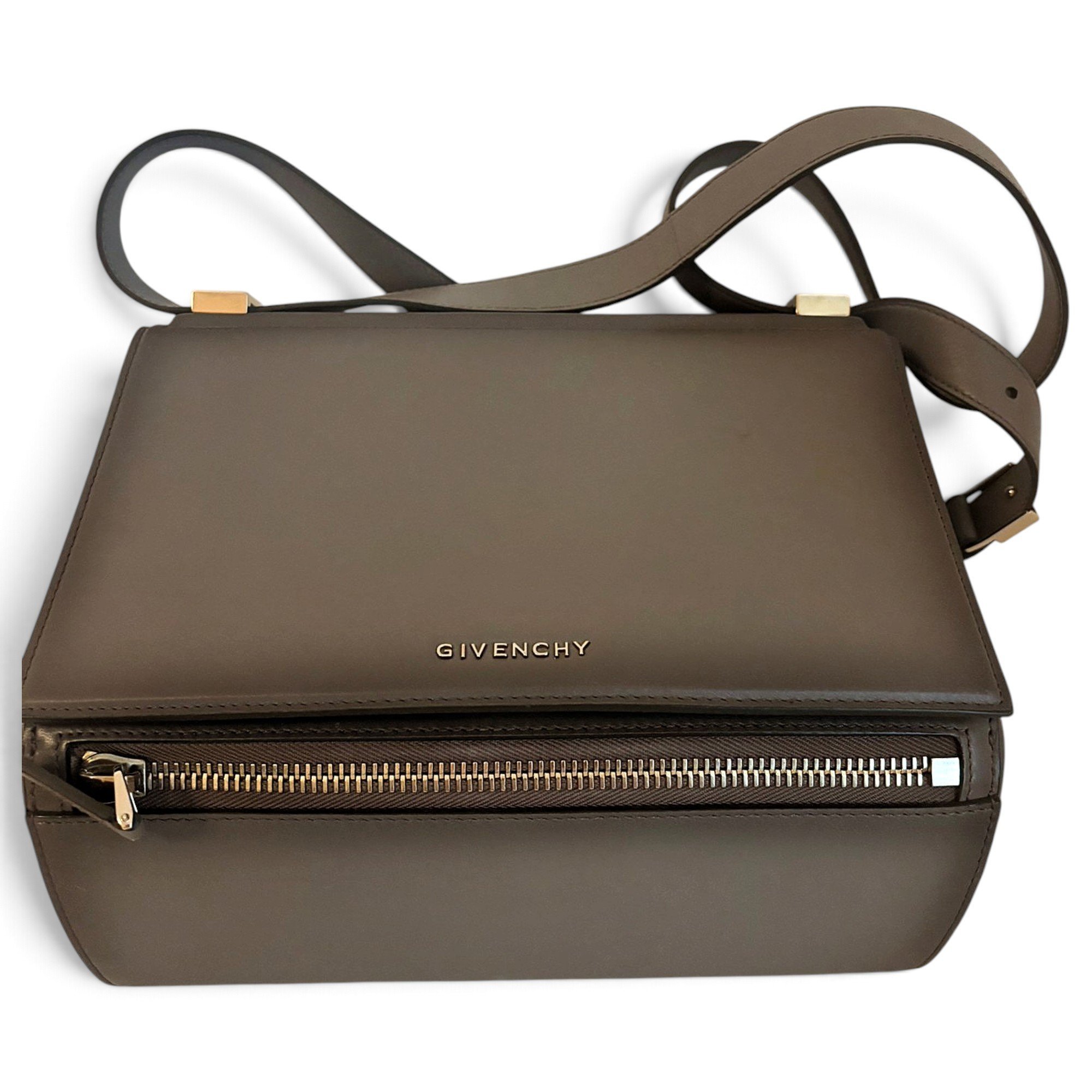 Pandora Box leather handbag