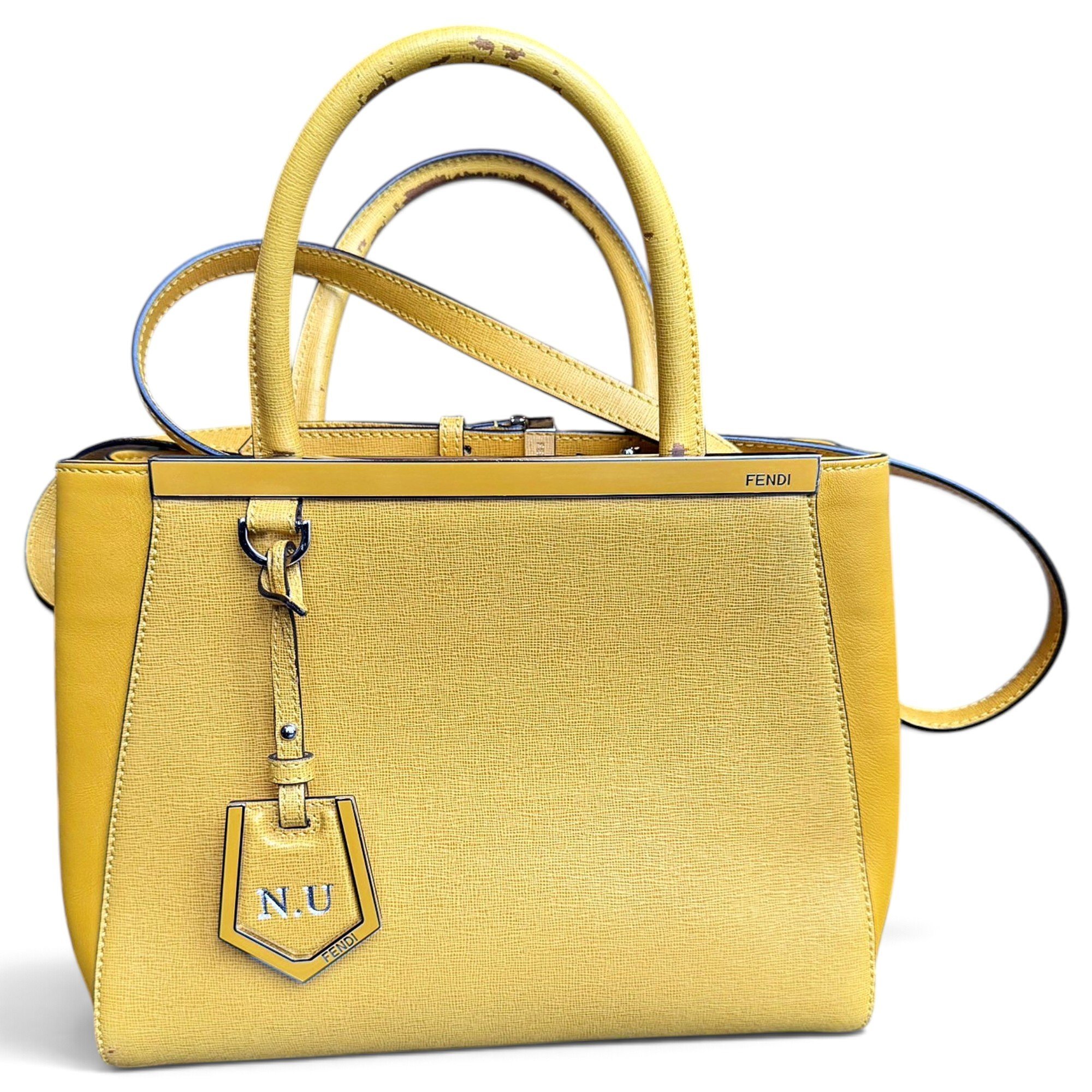 Fendi 2Jours leather handbag