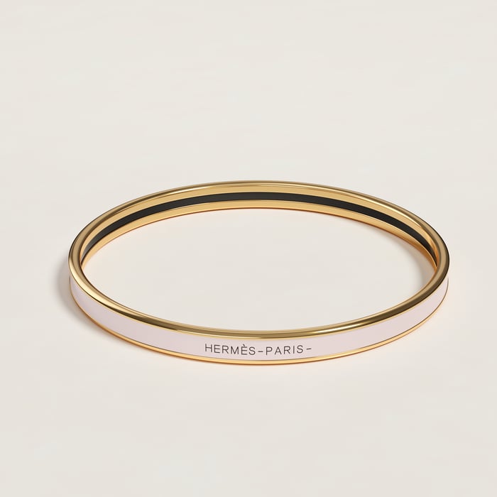 Rose Candeur Uni Bangle