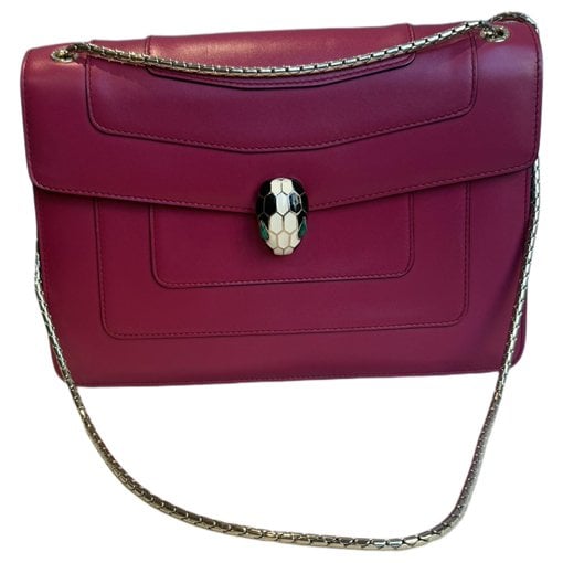 Serpenti leather crossbody bag