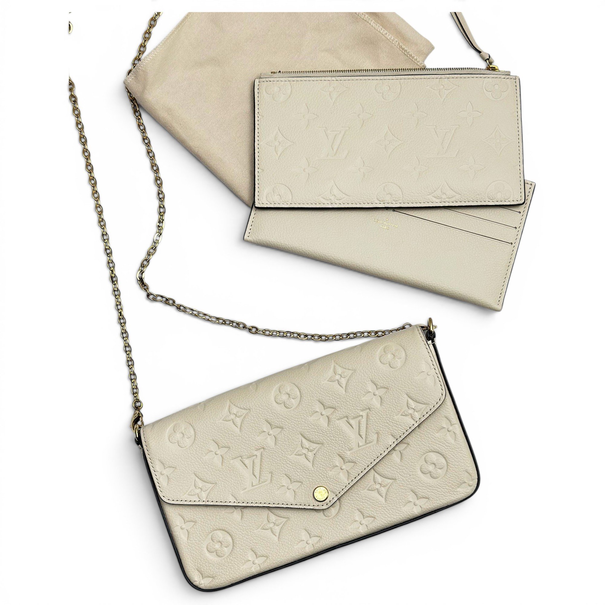 Félicie leather crossbody bag