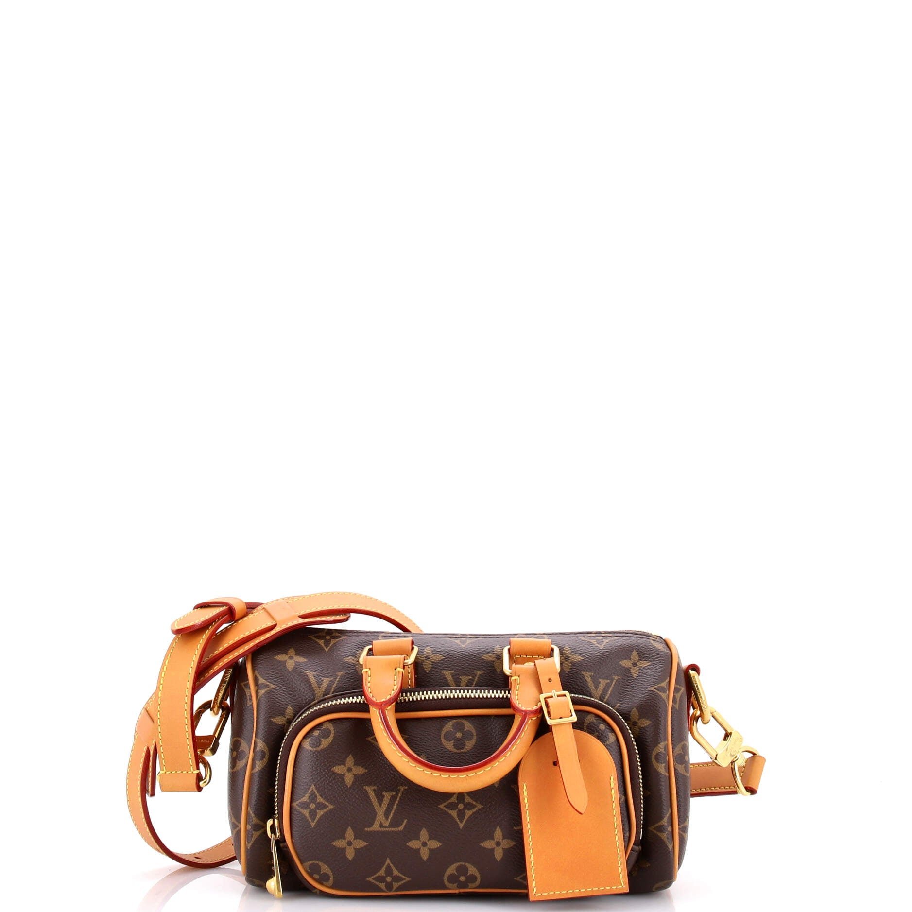Cargo Keepall Bandouliere Bag Monogram Canvas 25