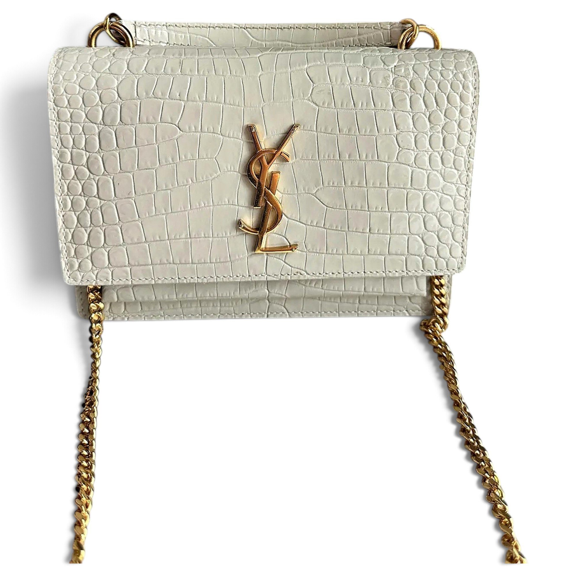 Sunset leather handbag