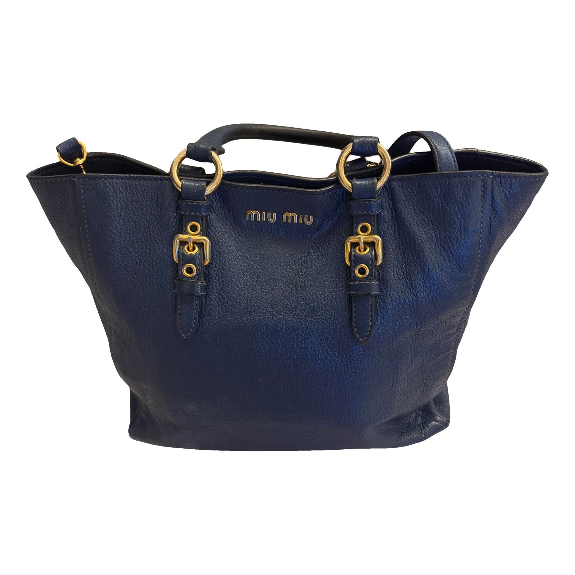 Leather tote