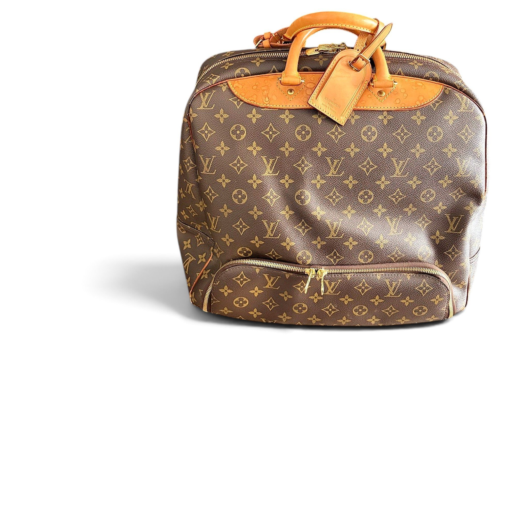 Evasion leather travel bag
