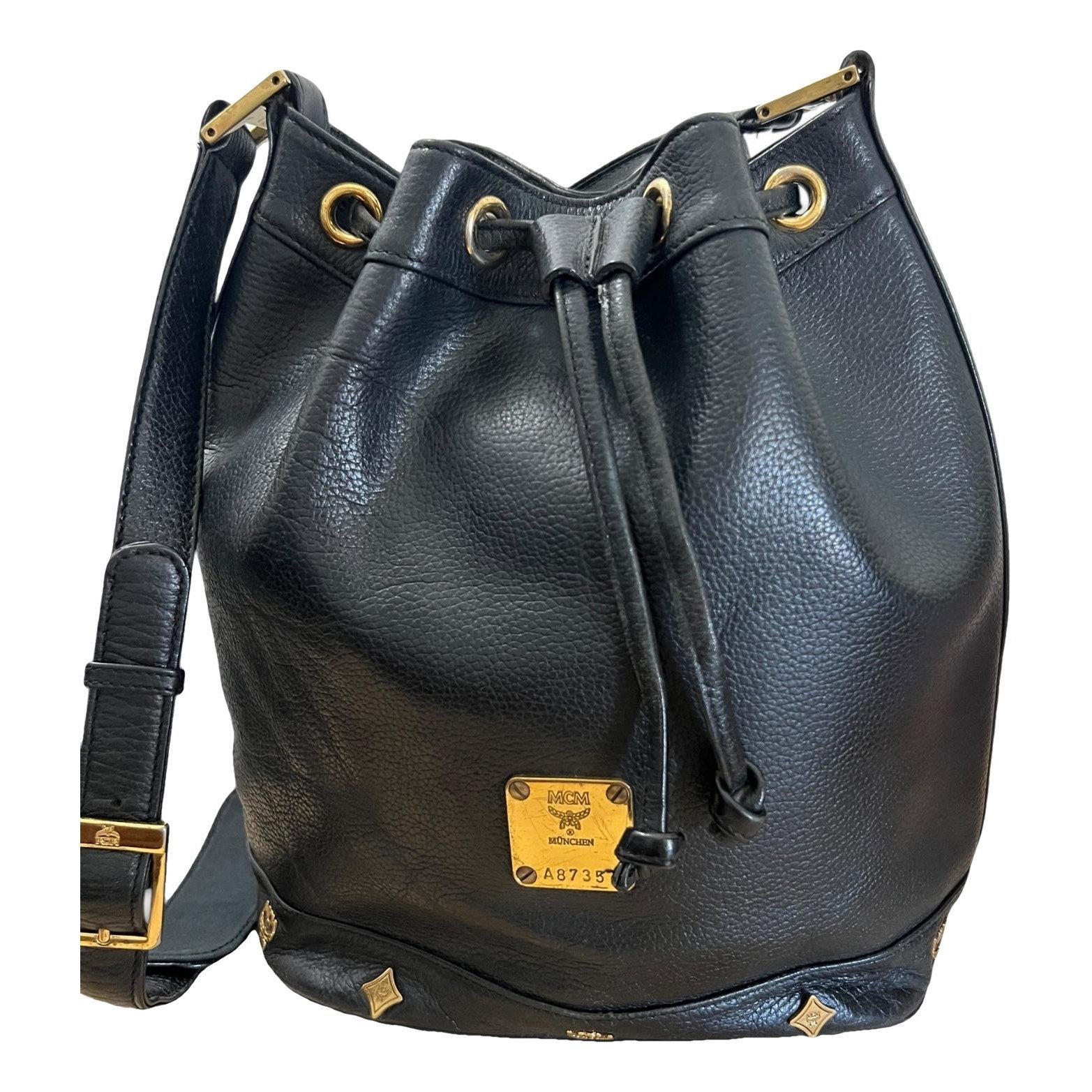 Leather crossbody bag