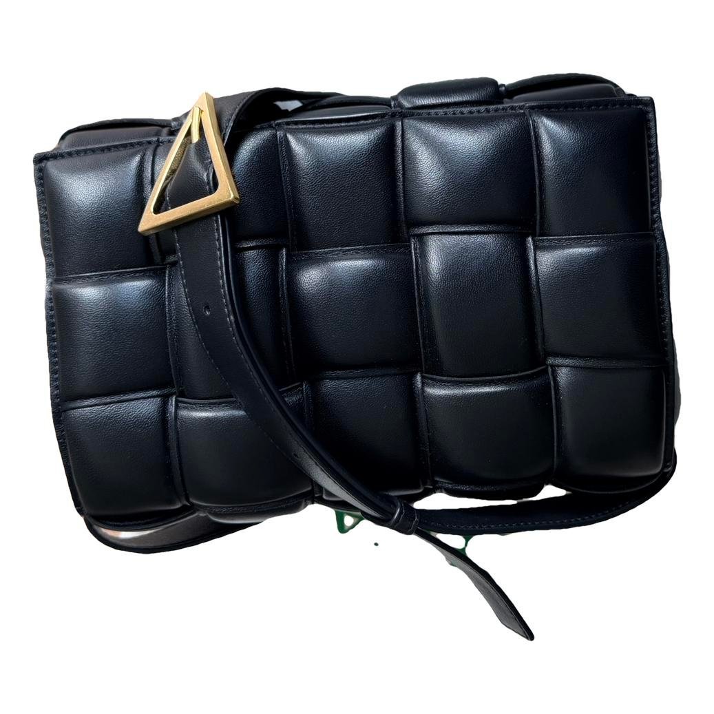 Cassette Padded leather crossbody bag