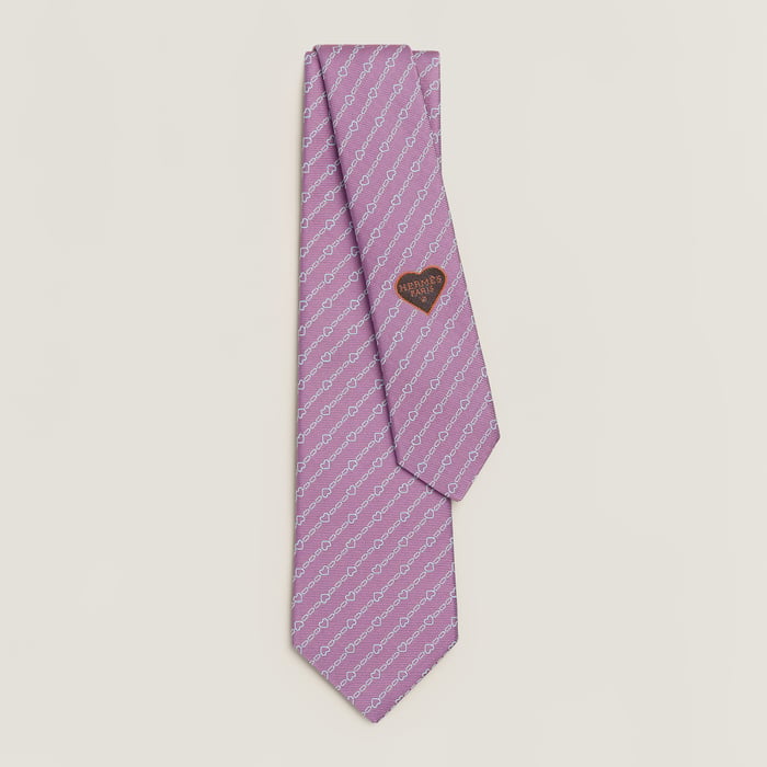 Coeurs En Chaine Tie