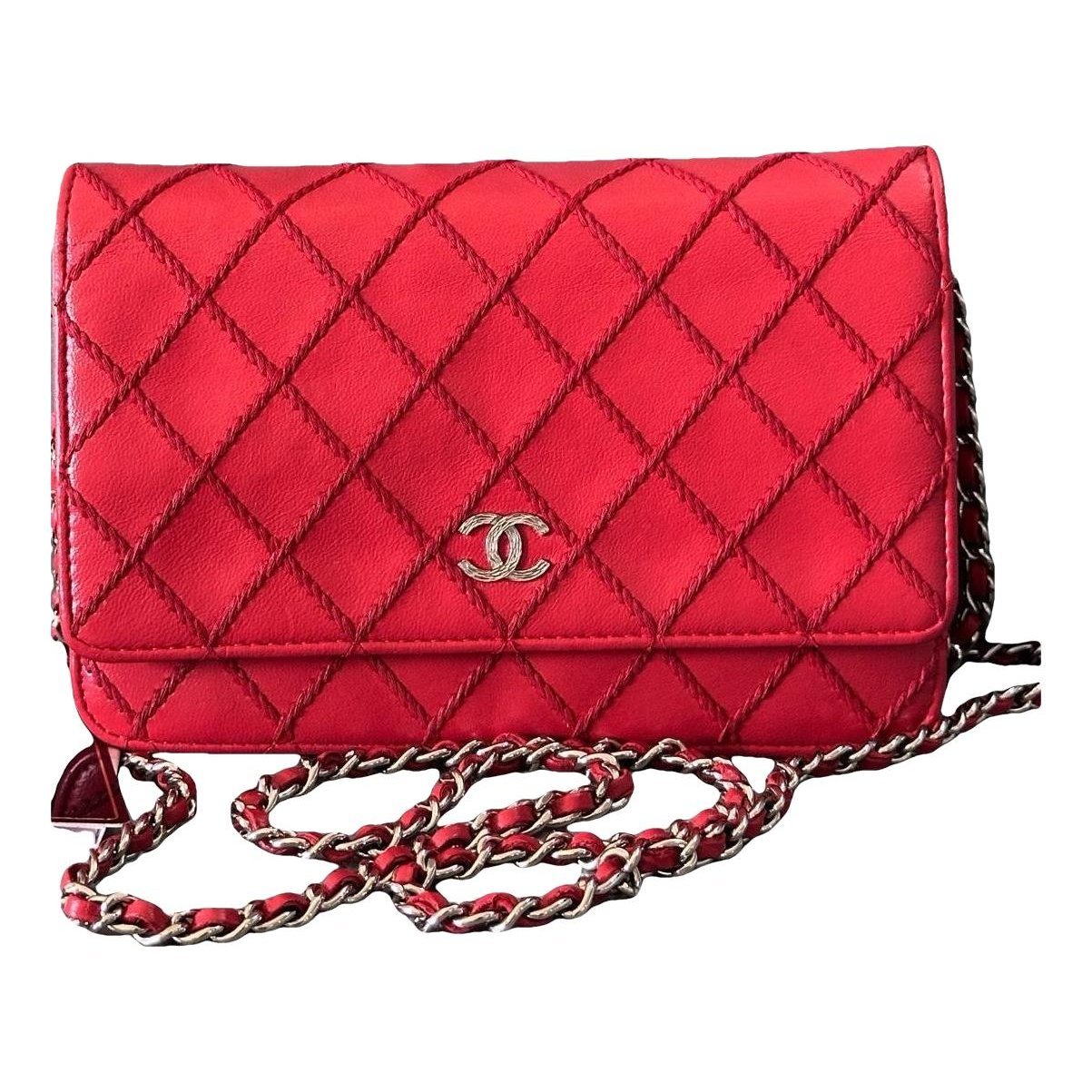 Trendy CC Wallet on Chain leather crossbody bag