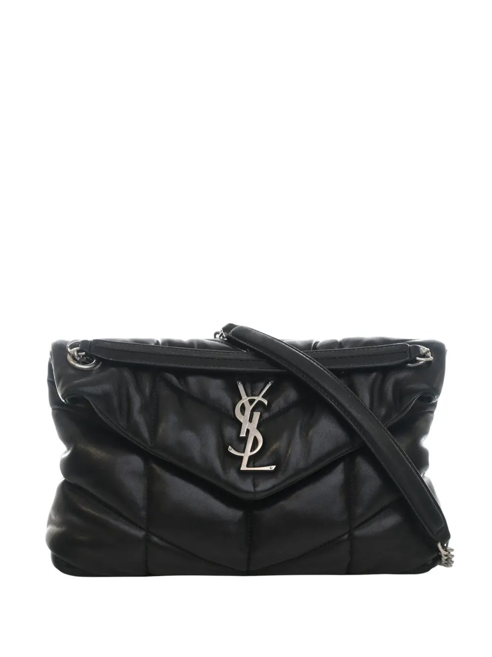2019 Medium Matelasse Lambskin Monogram Loulou Puffer shoulder bag