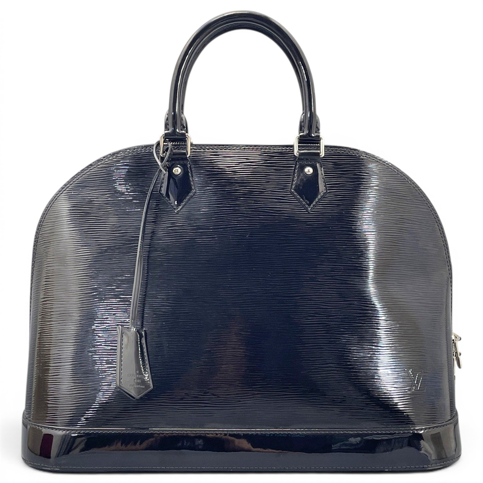 Alma patent leather handbag