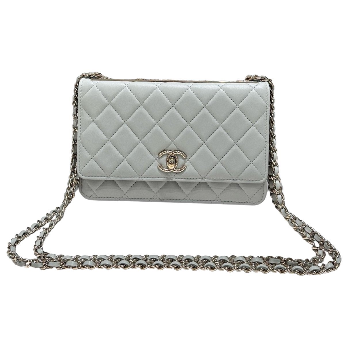 Wallet On Chain Timeless/Classique leather crossbody bag