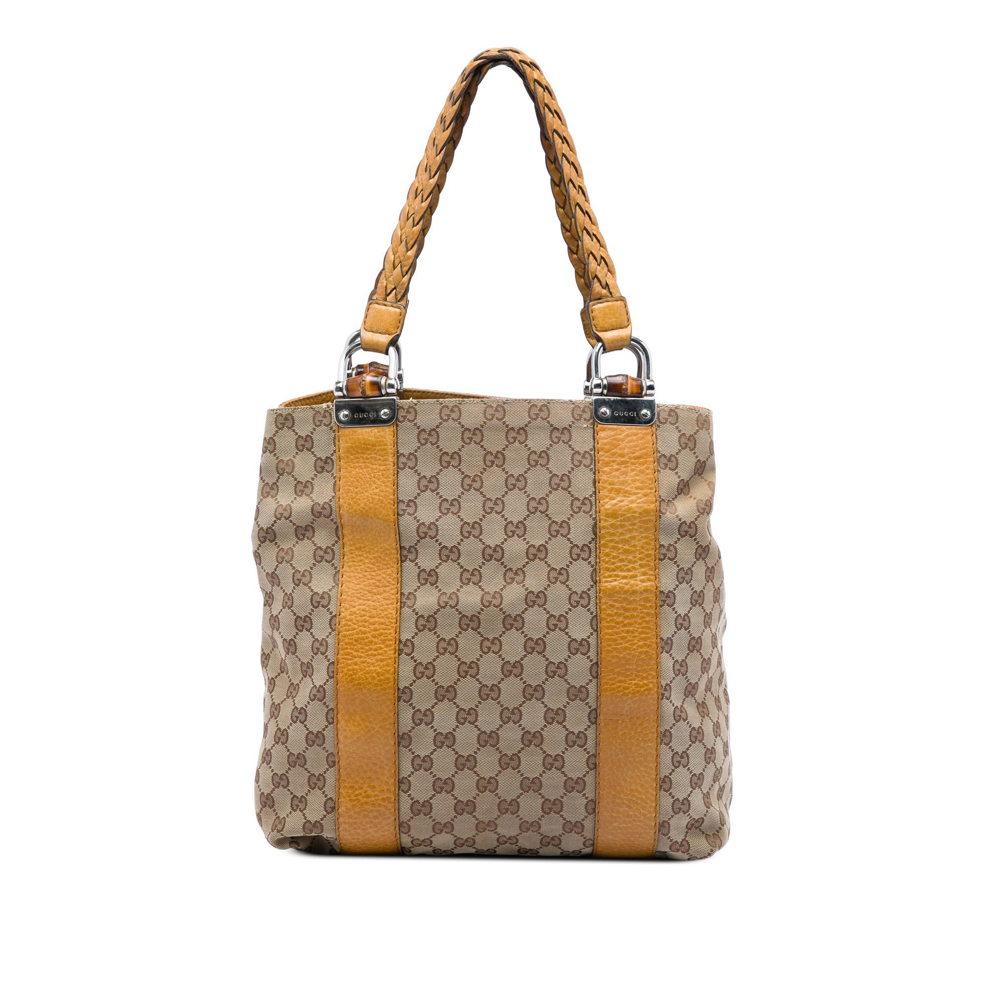 Bamboo leather tote