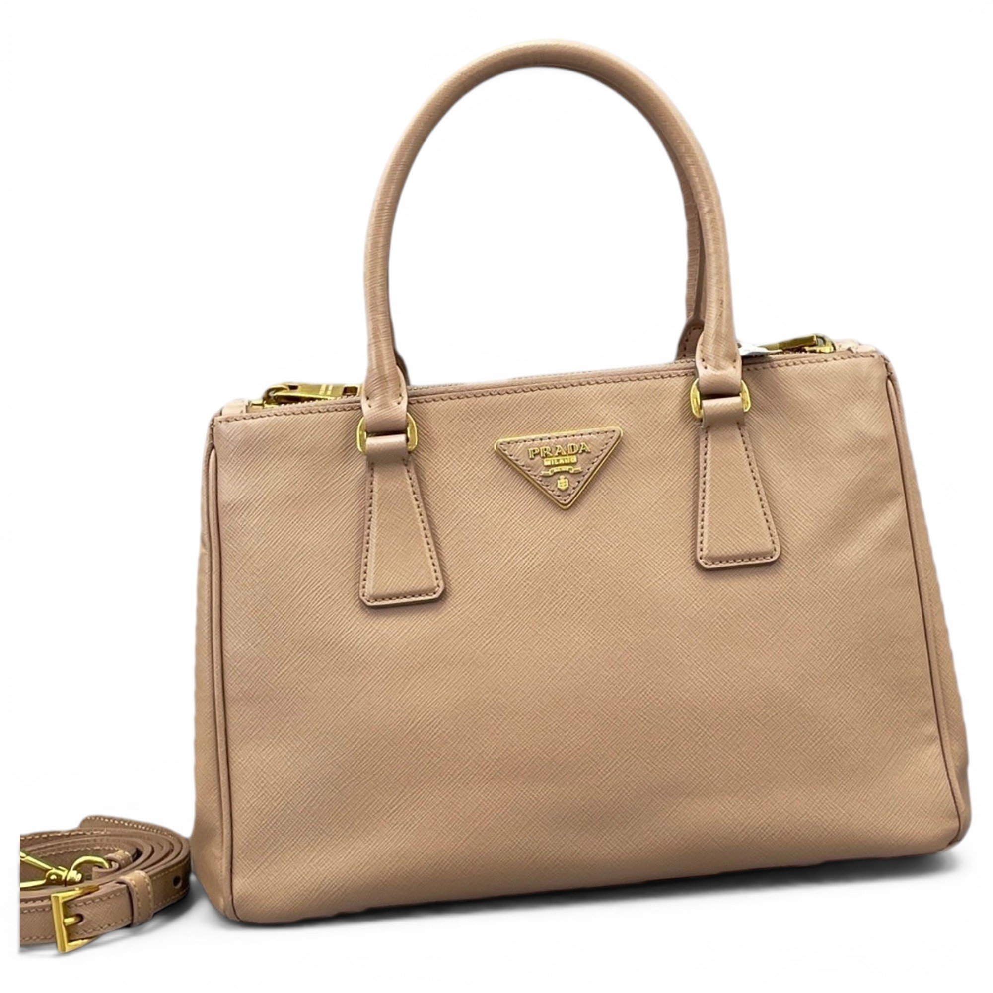 Galleria leather handbag