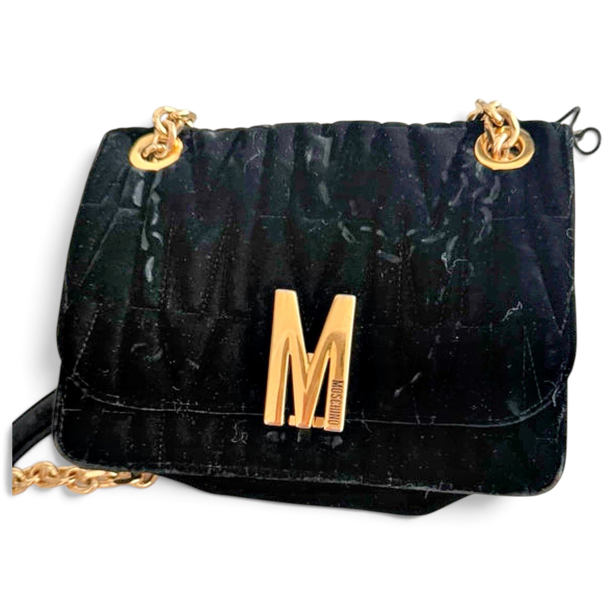 Moschino Velvet handbag
