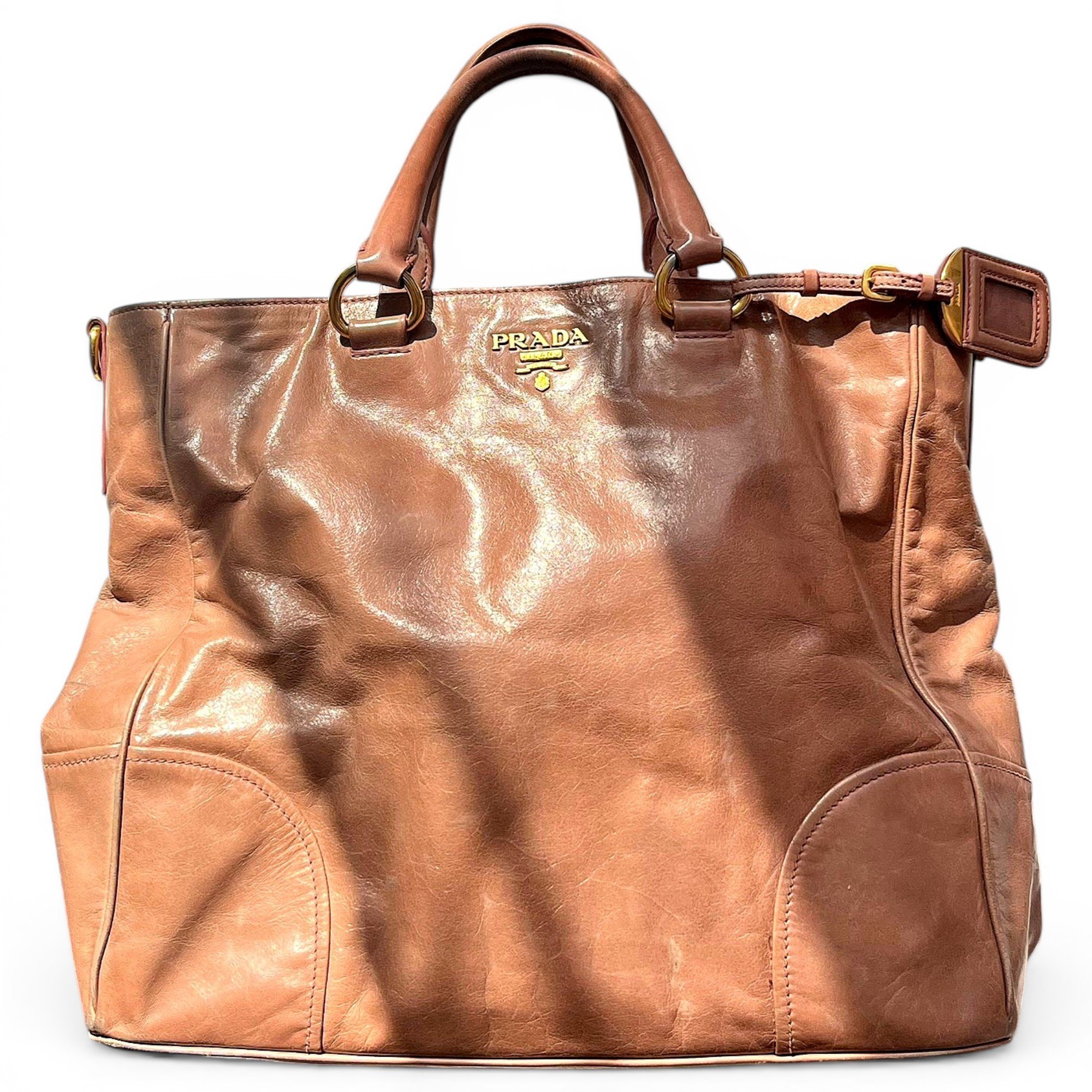 Galleria leather tote