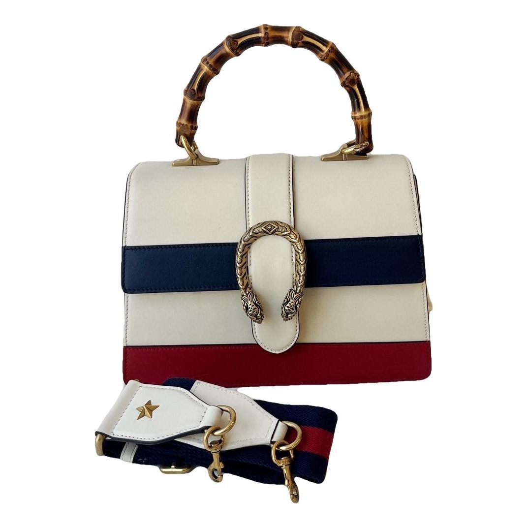Dionysus Bamboo leather handbag