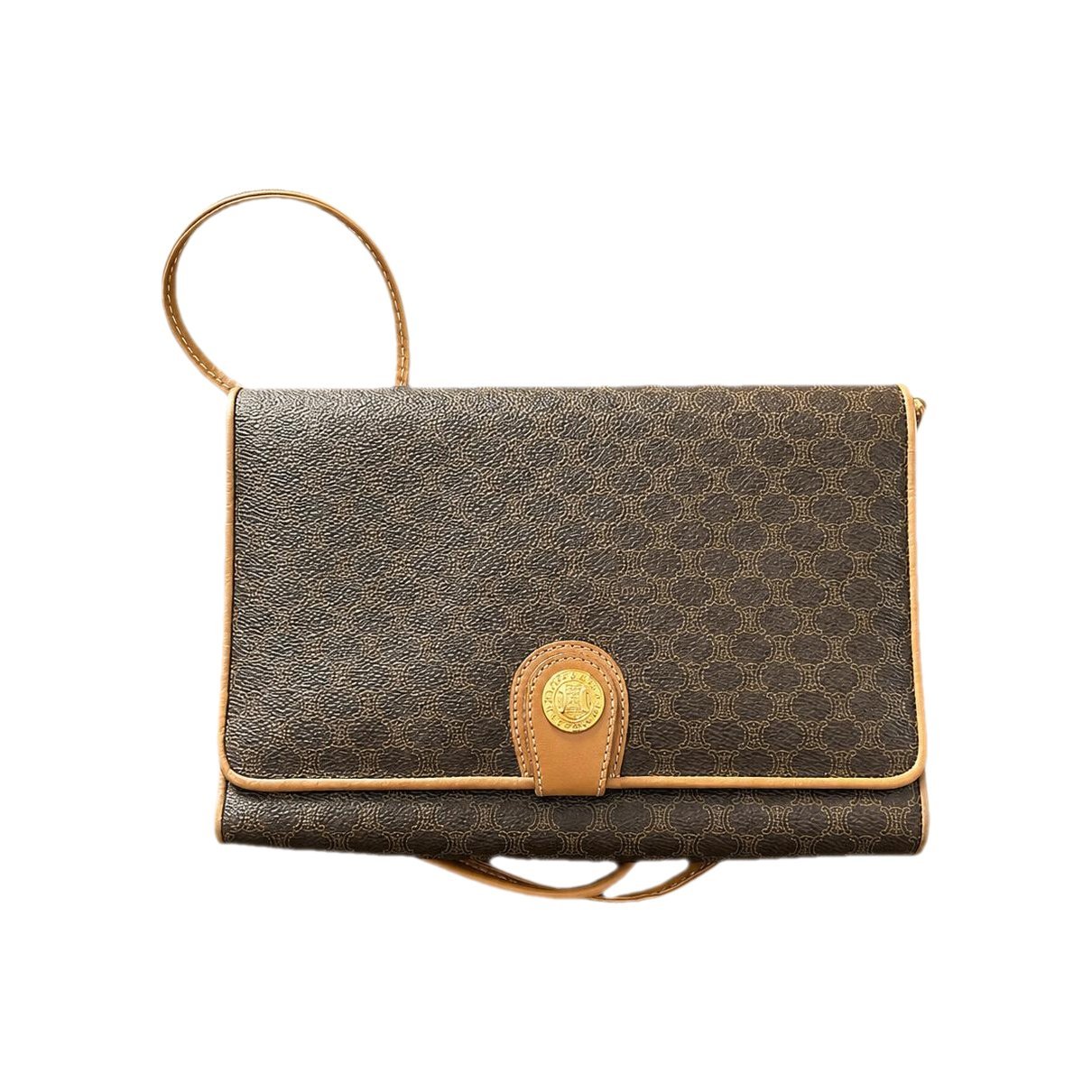 Triomphe leather crossbody bag