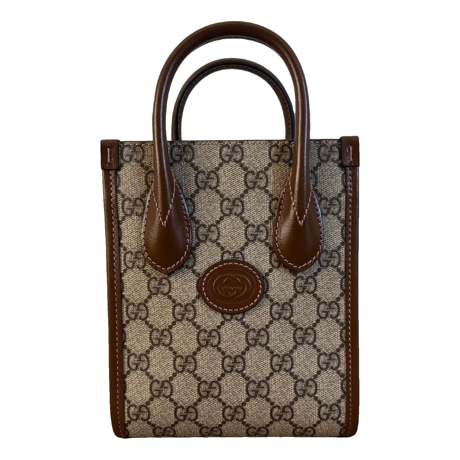 Leather tote