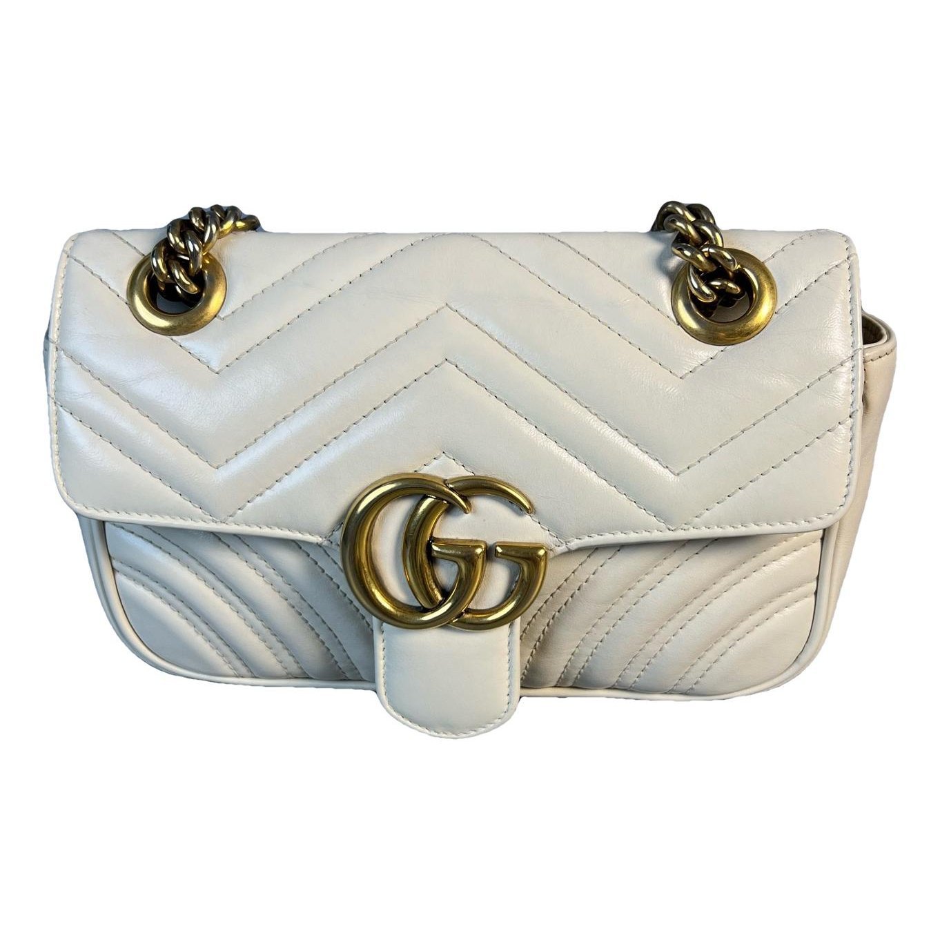 GG Marmont Flap leather handbag