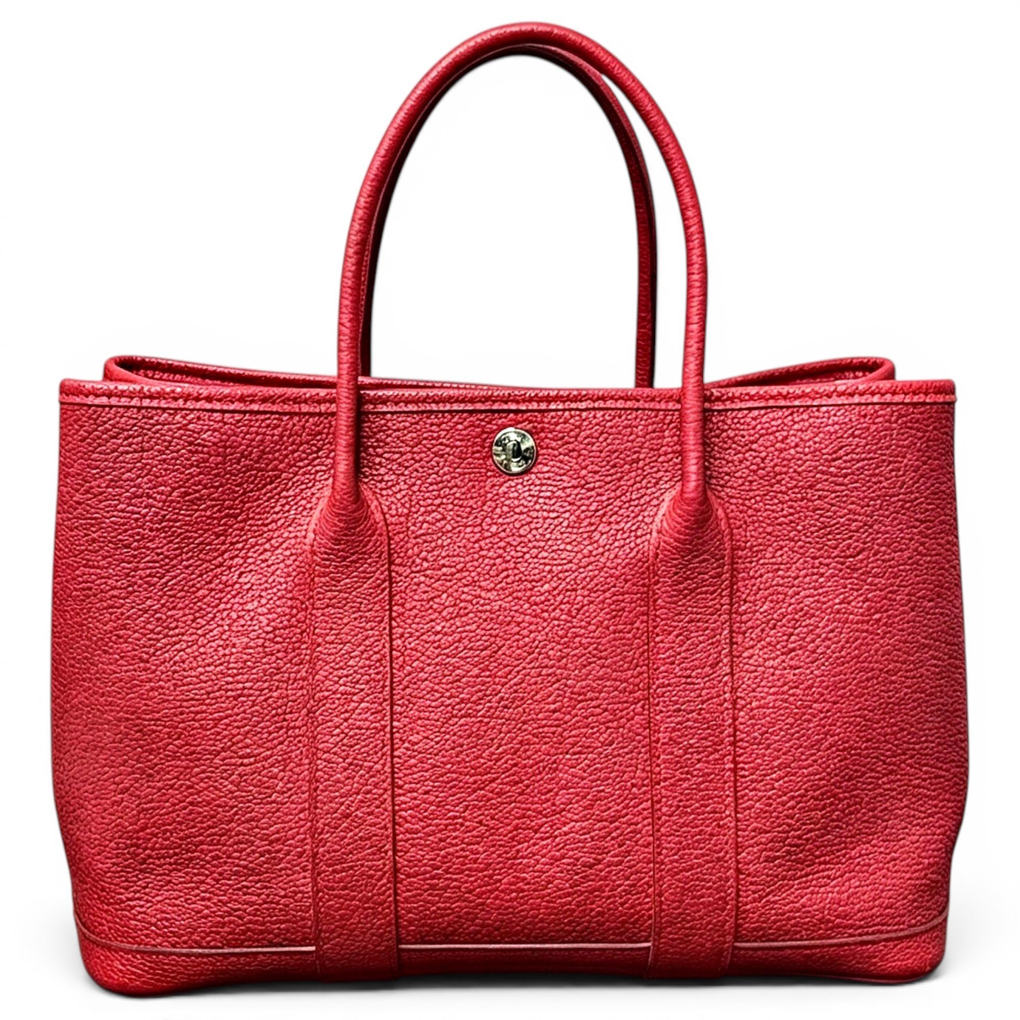 Garden Party leather handbag